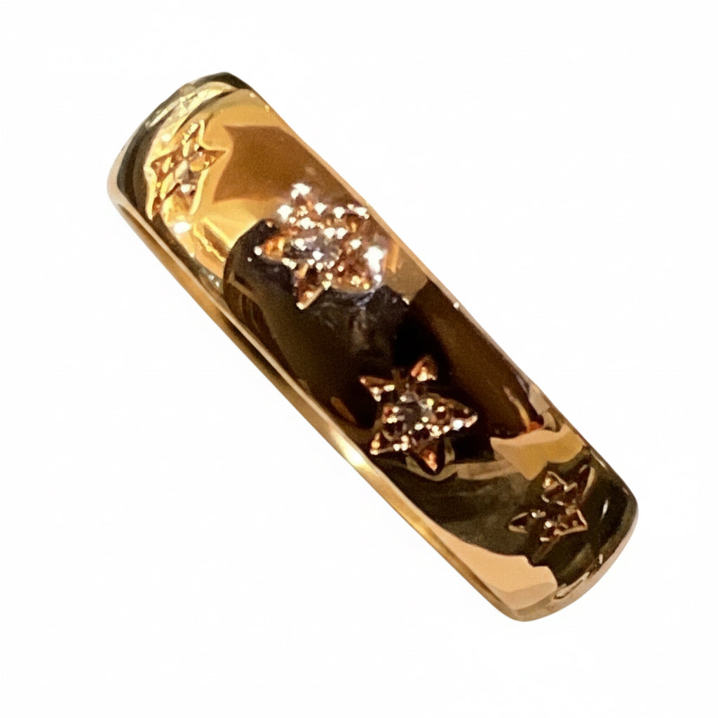 Anillo Aries Oro Rosado