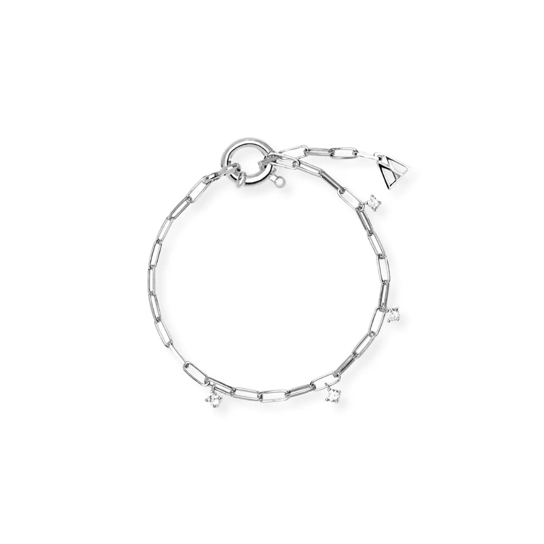 Pulsera Dangly Zirconia