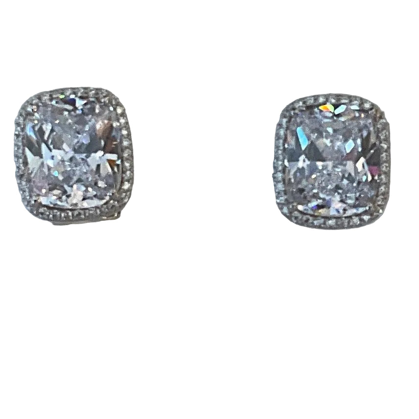 ARETE CRISTAL P925 CUSHION PLATEADO