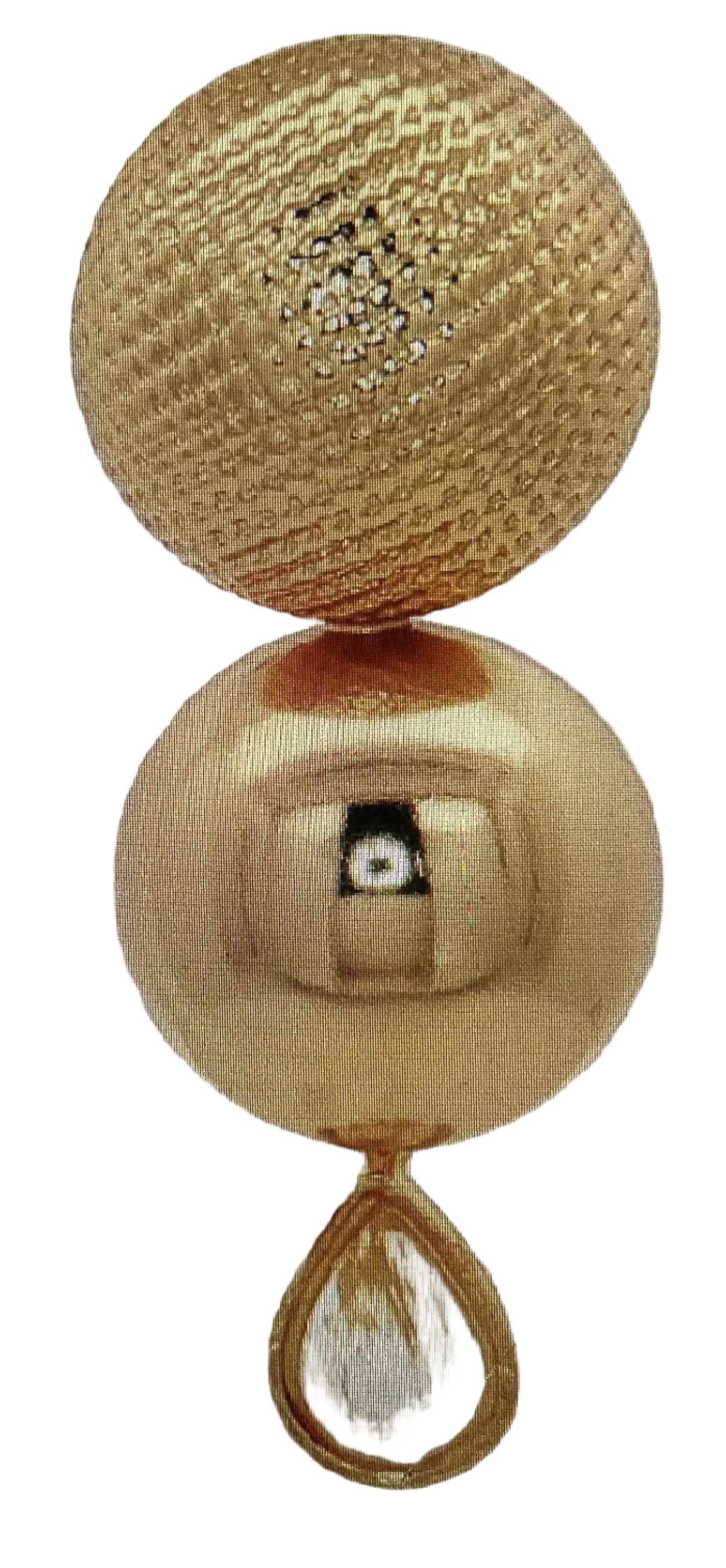 Arete GF Ocho Liso Gota