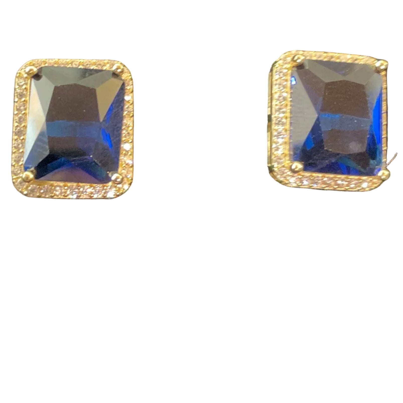 ARETE AZUL/DORADO P925