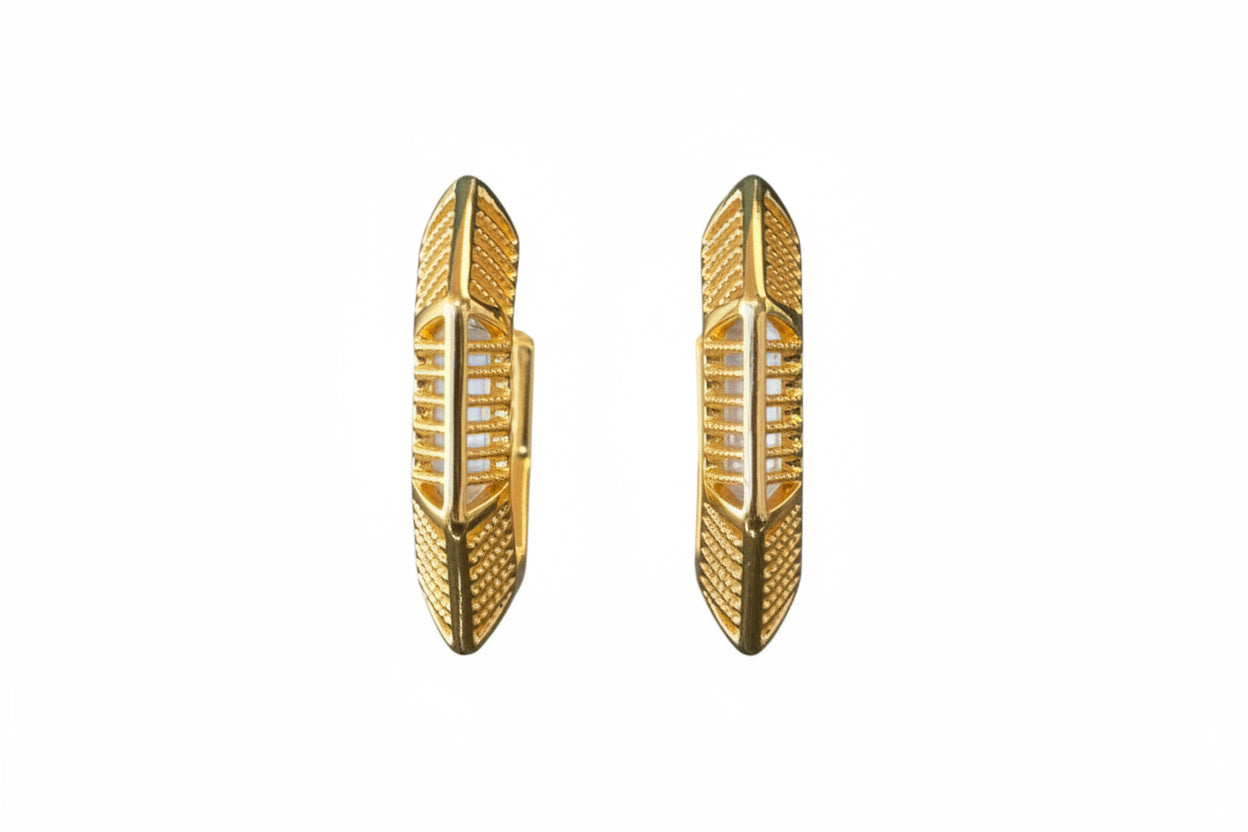 Arete Chapa 18k
