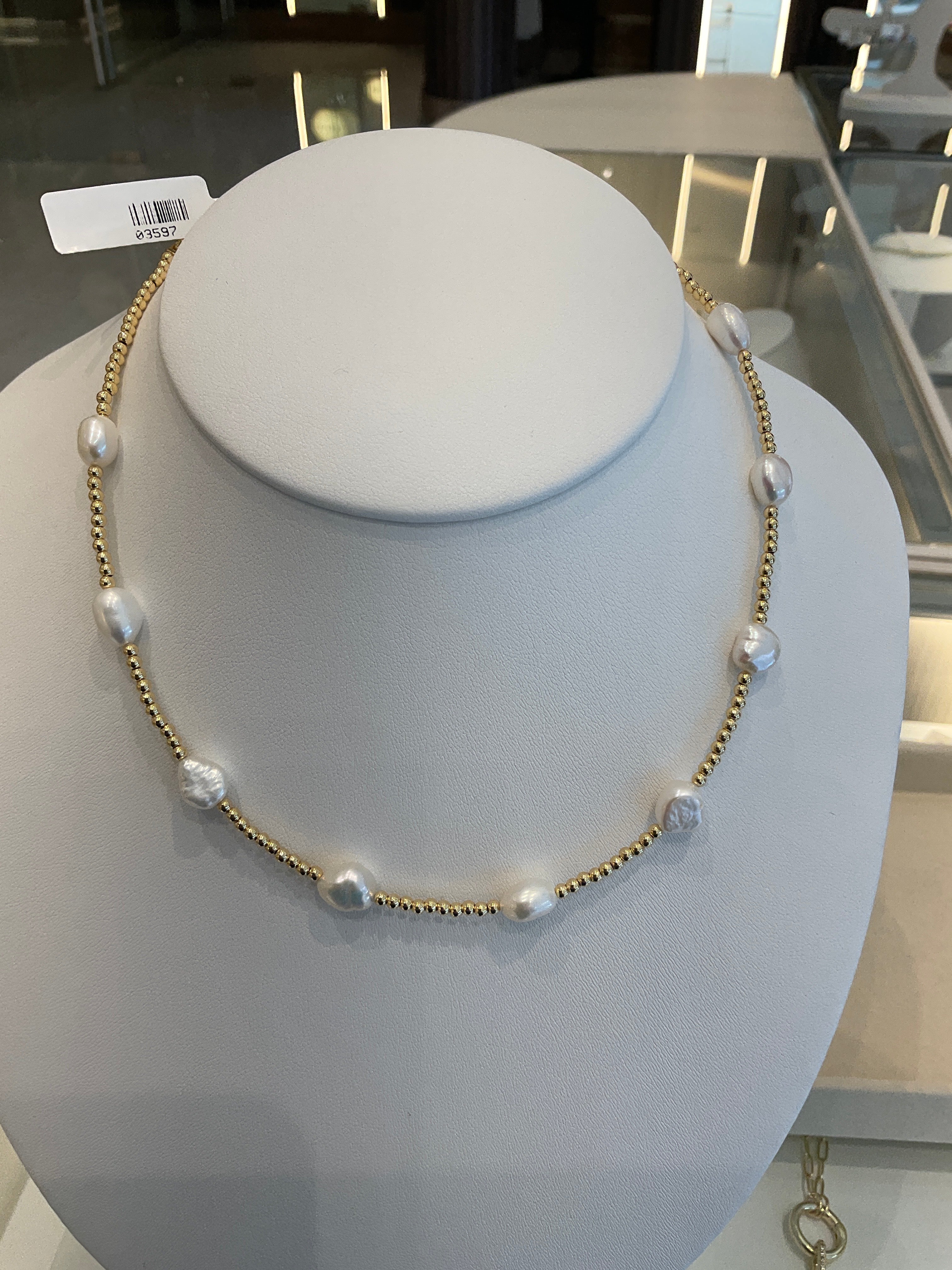 COLLAR GENUINE PEARL