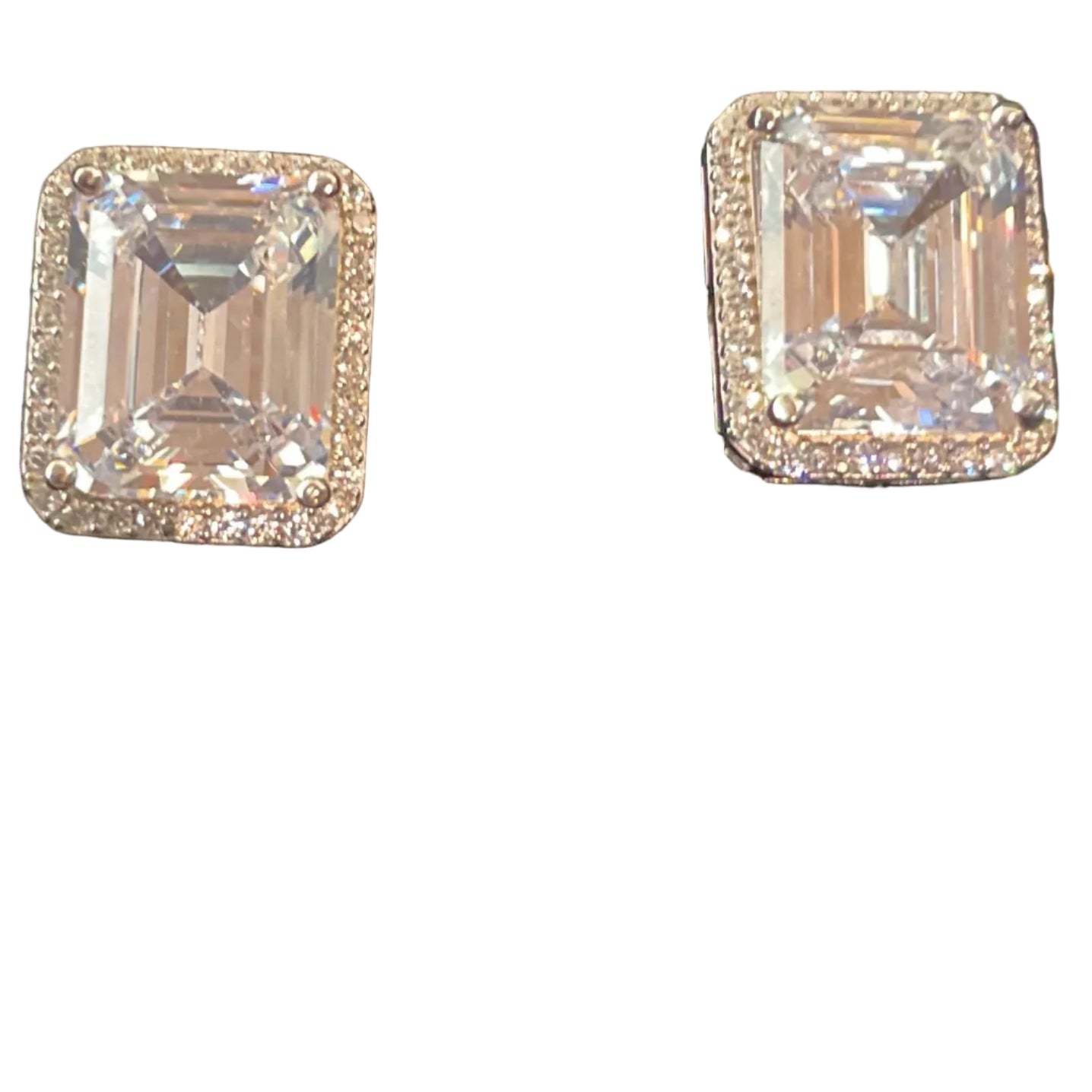 ARETE CRISTAL P925 CUADRO PLATEADO