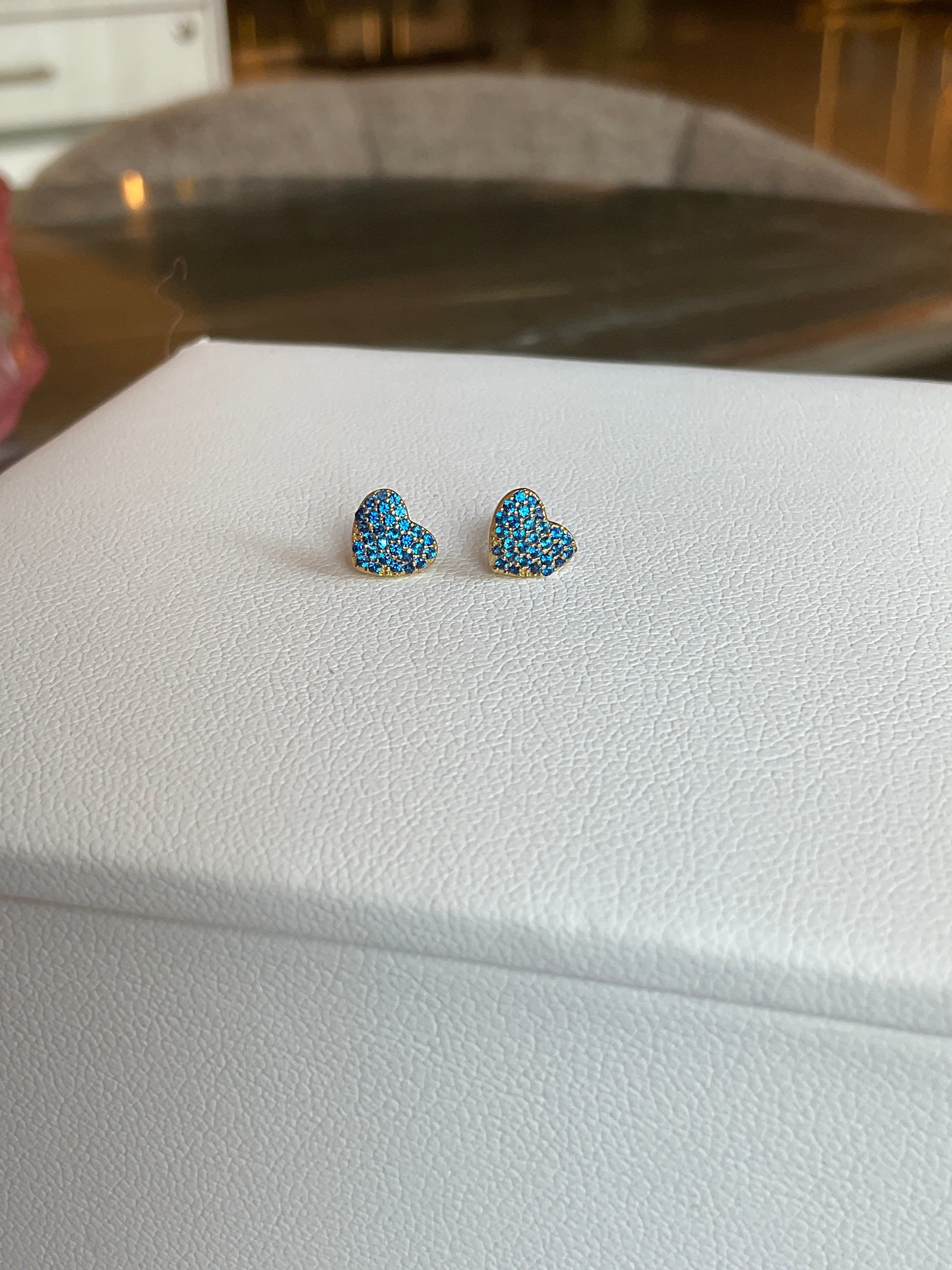 EARRING P925 HEART PLATA