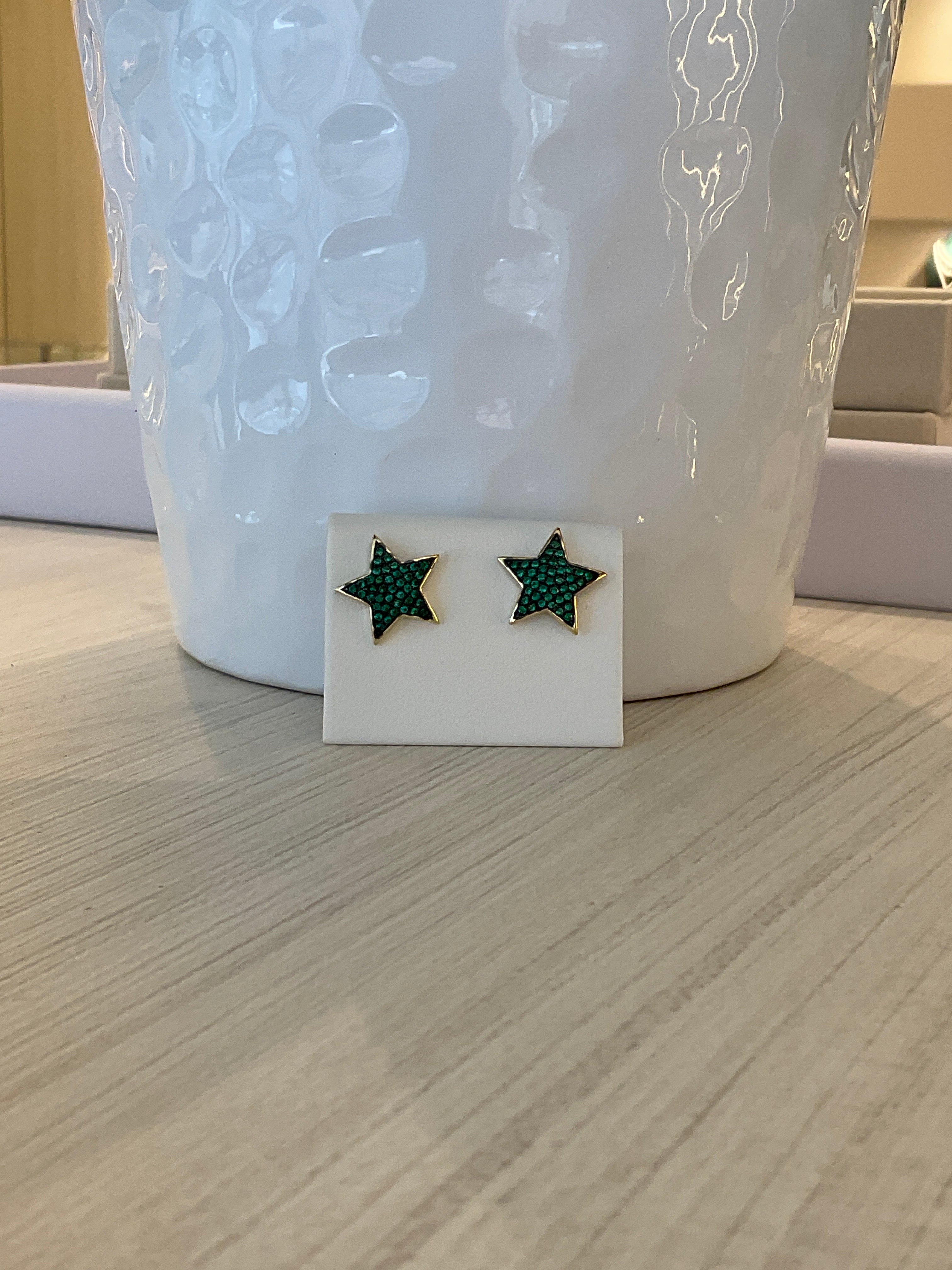ARETE ESTRELLA P925 VERDE
