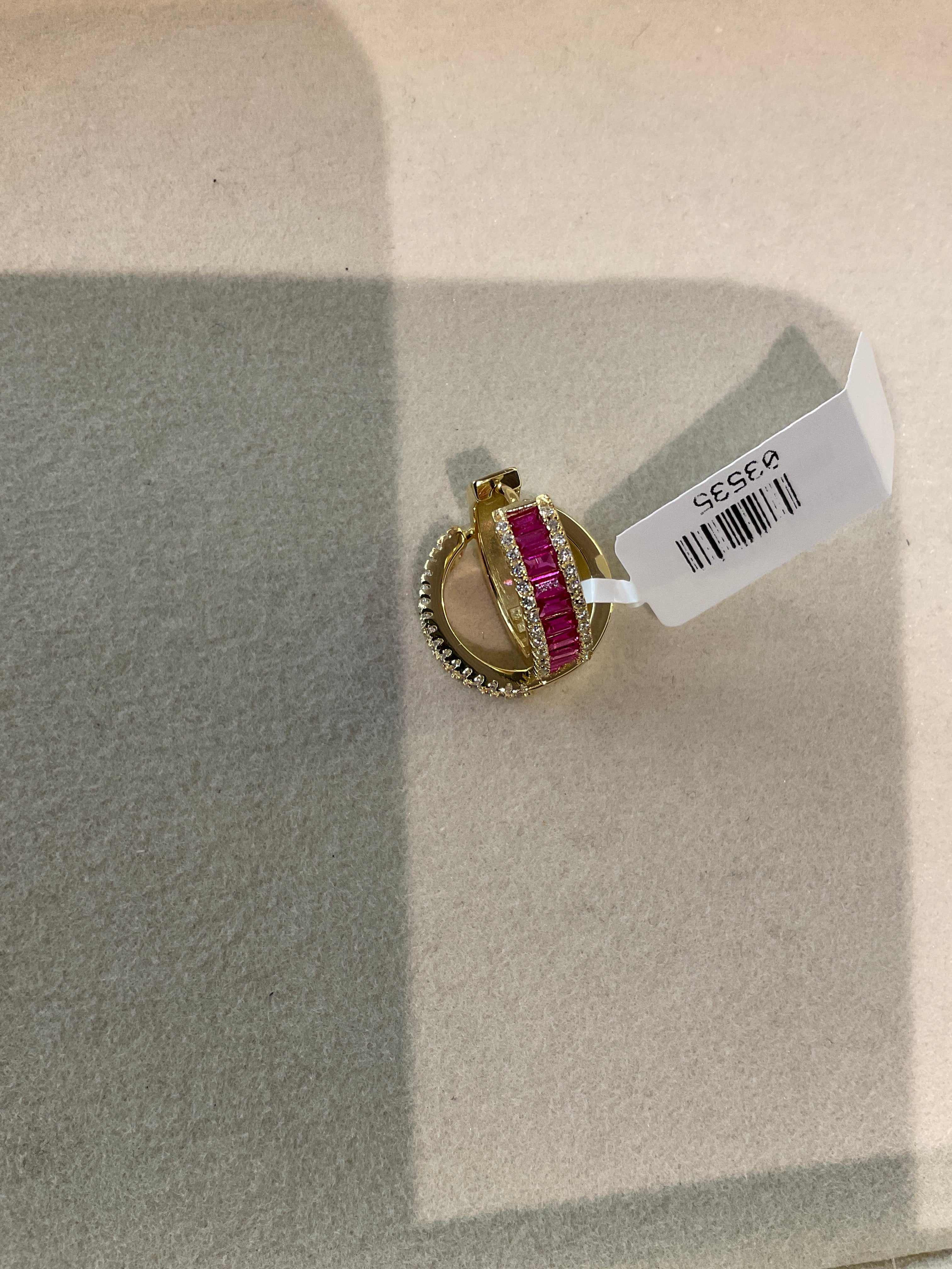 ARETE HUGGIE P925 ROSA
