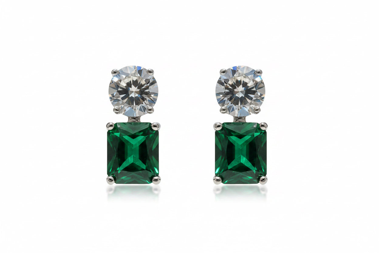 Arete de Plata Royal Princess RD