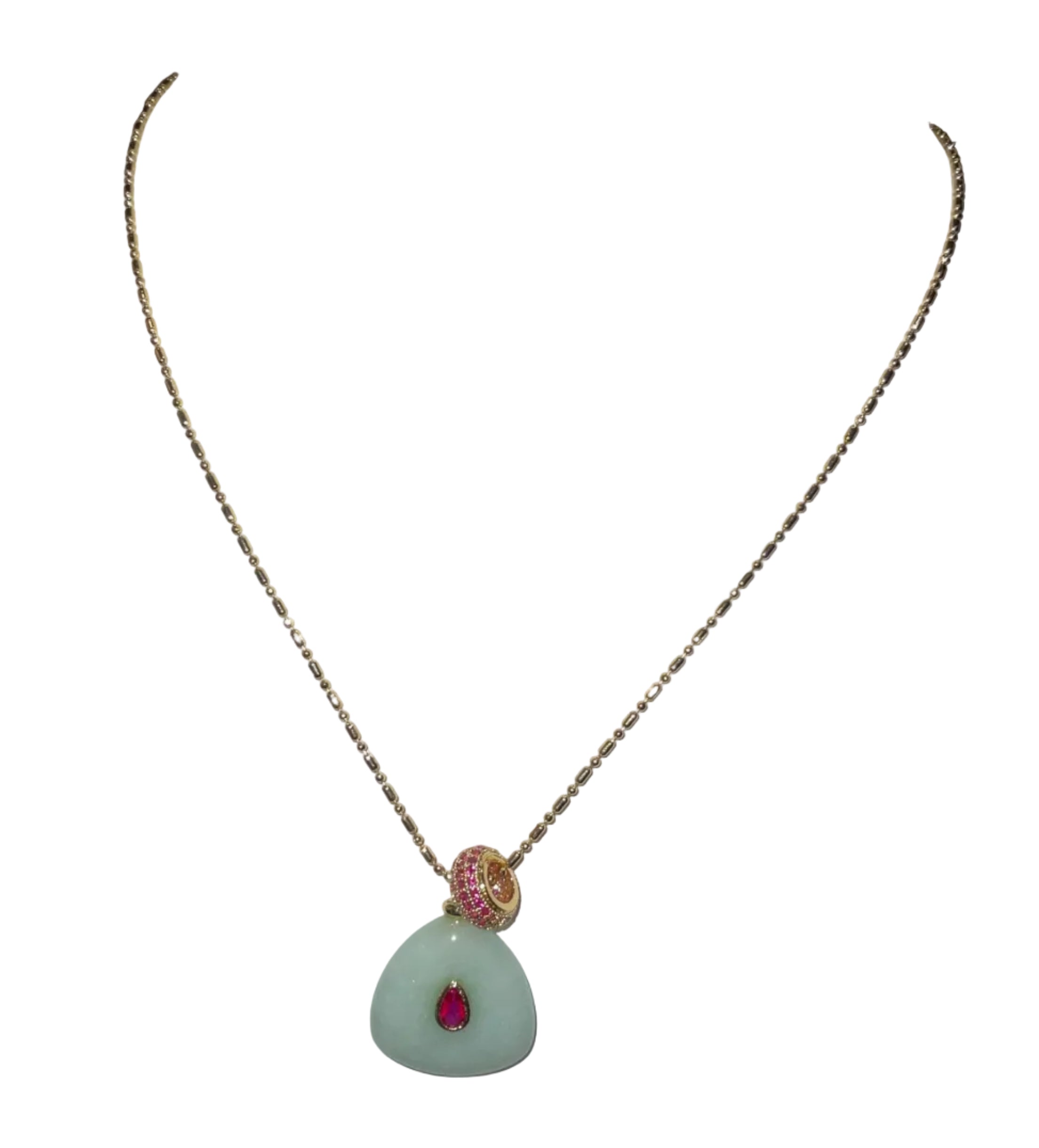 Gargantilla Ajustable con Charms Redondo