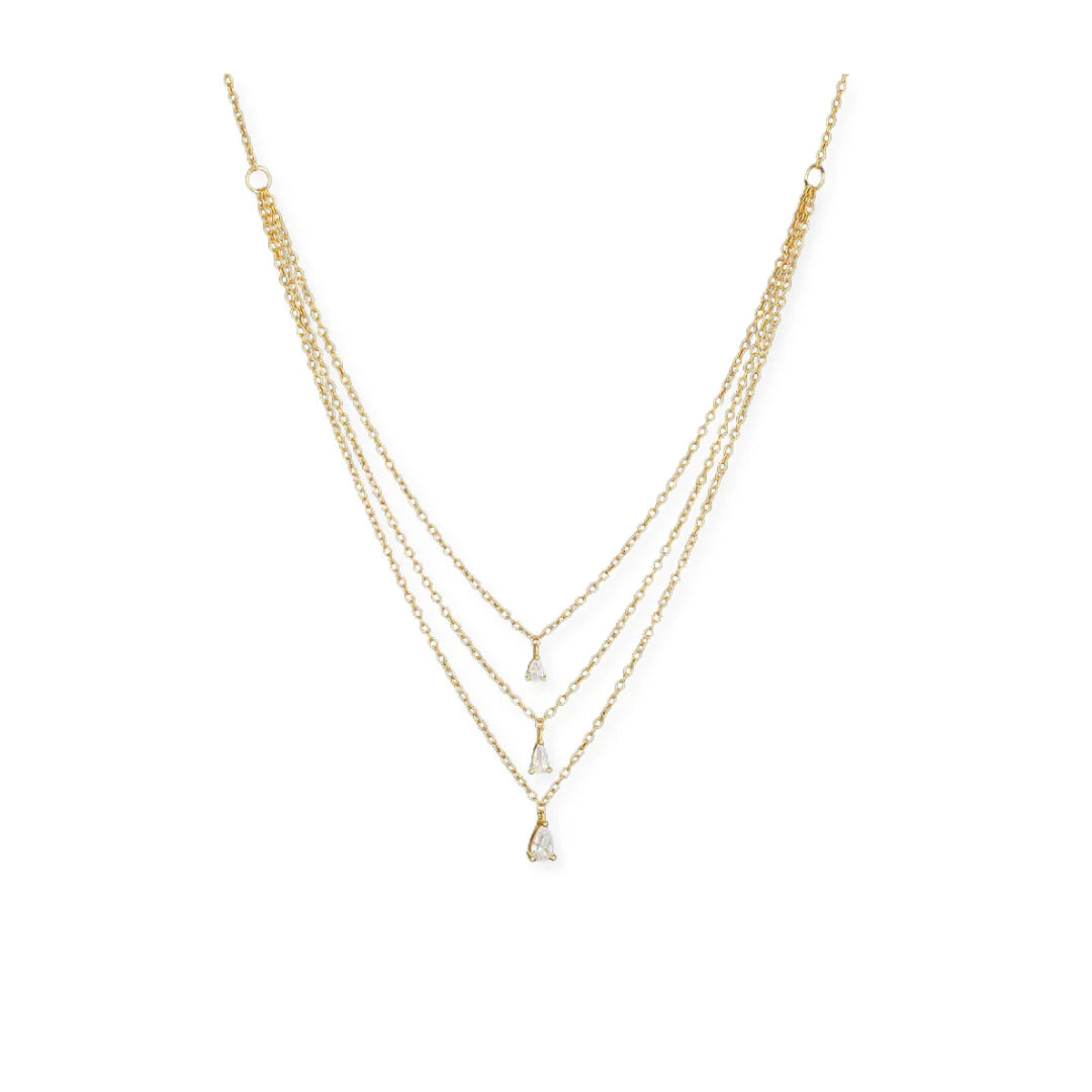 Collar Tres en Uno Gota