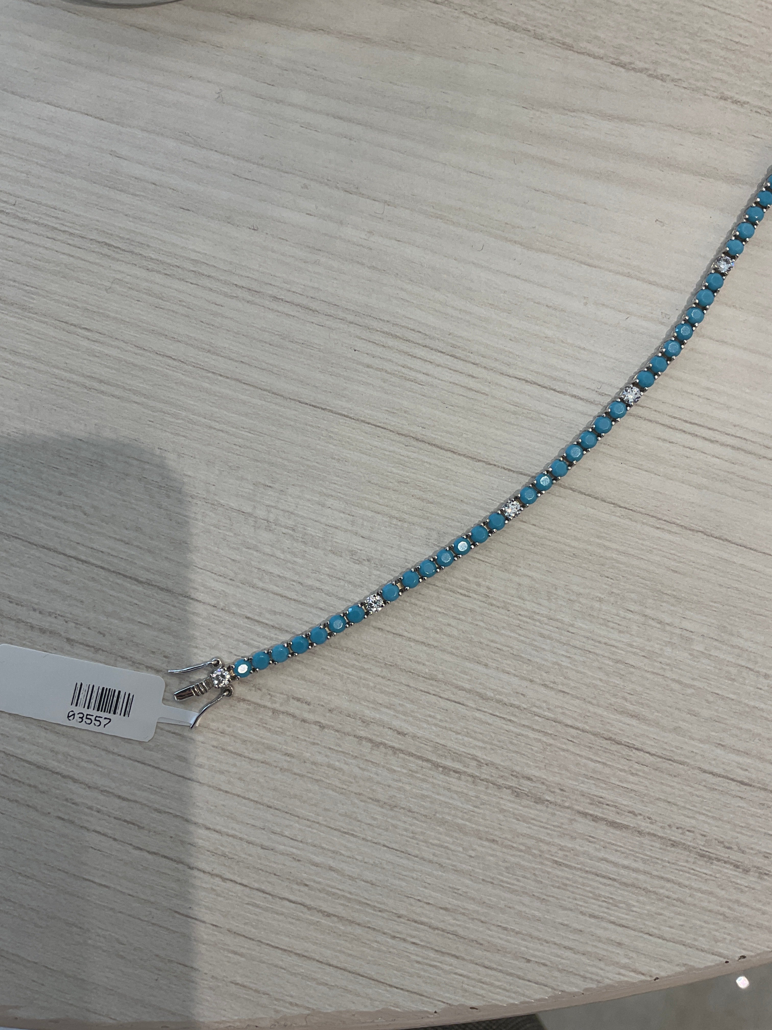 PULSERA P925 TENNIS COLORES 3557