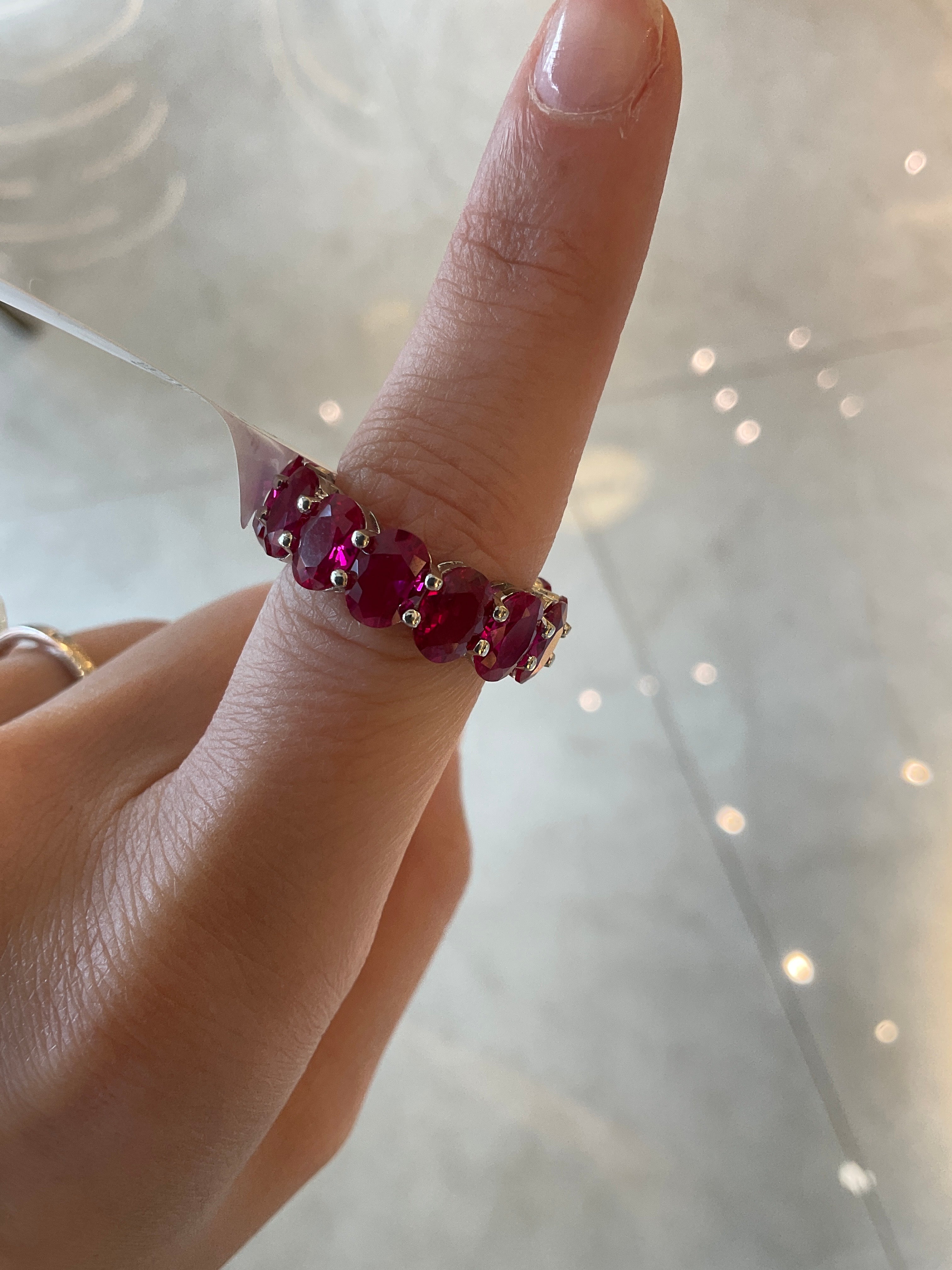 ANILLO P925 OVAL COLORES