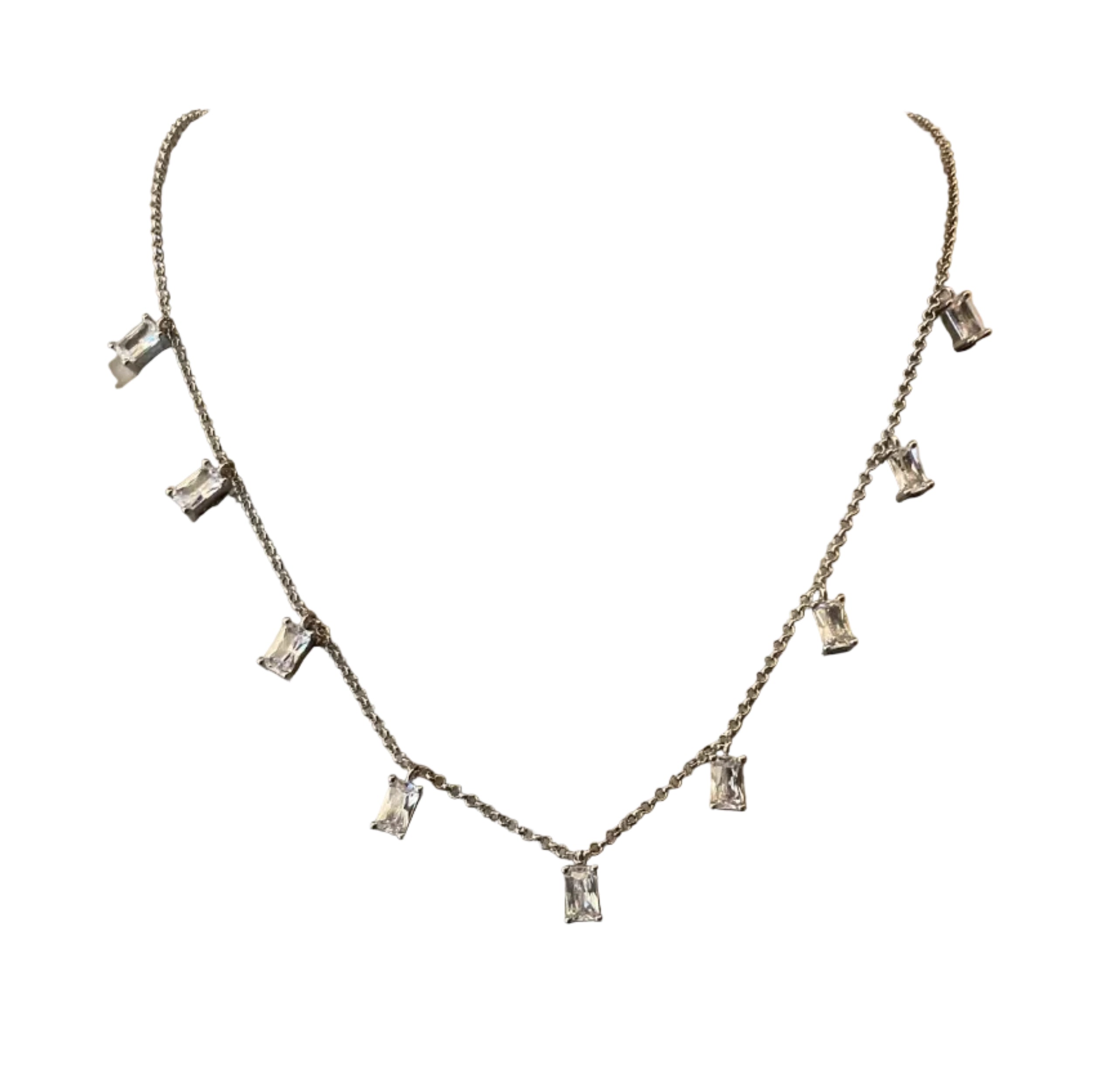 Collar Plata Plateada