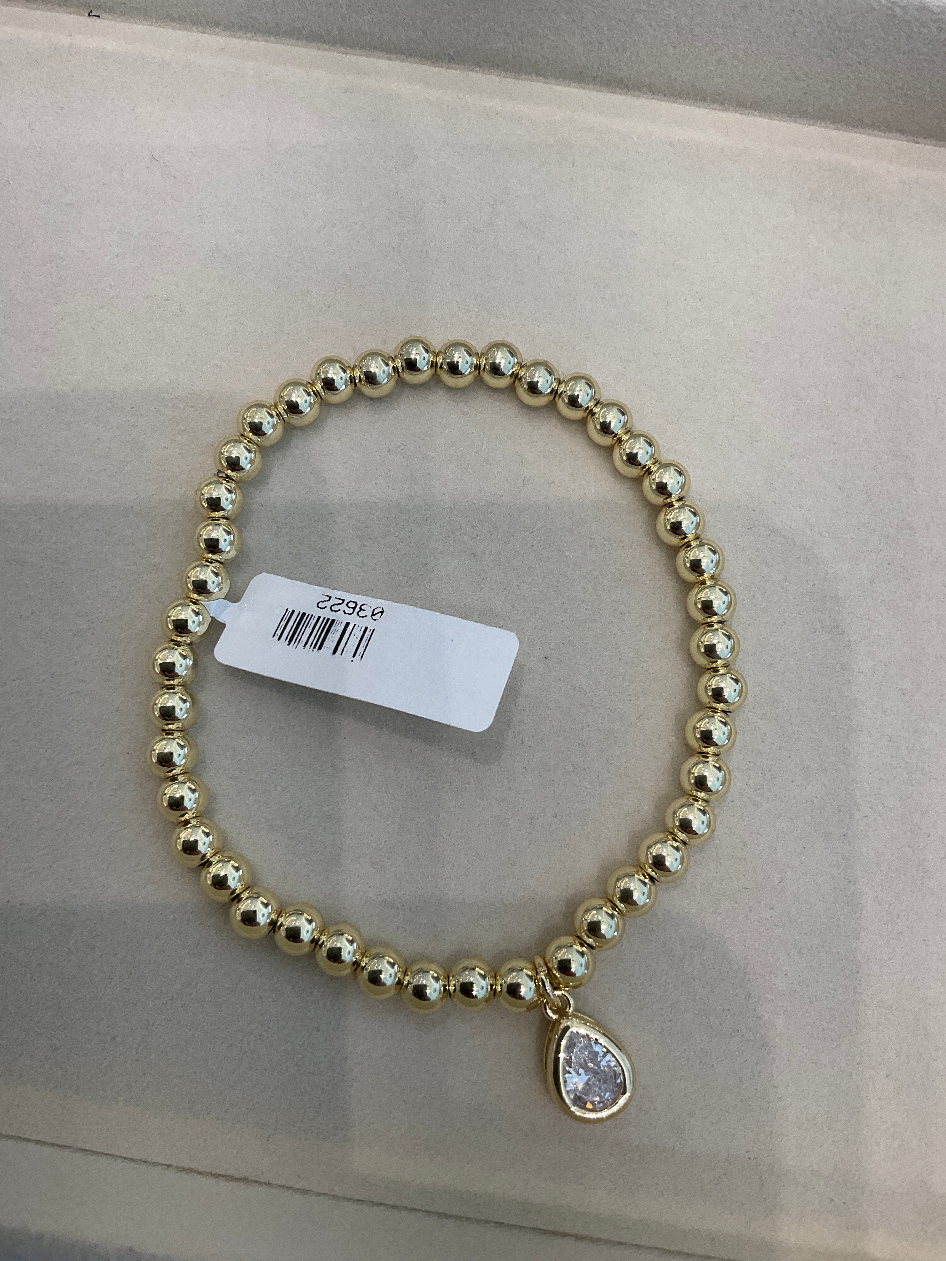 PULSERA DORADA GOTA