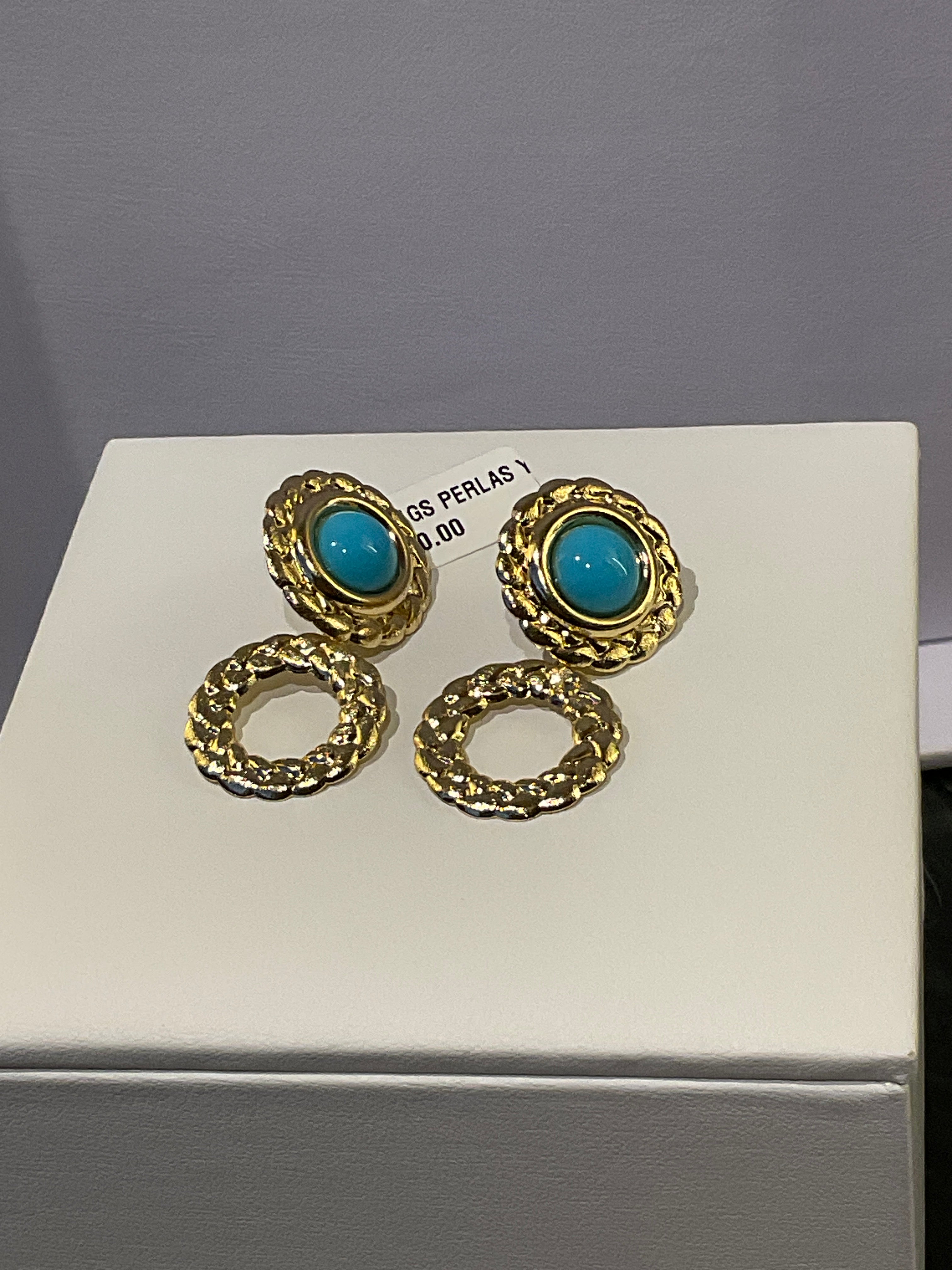 EARRINGS PER TURQ