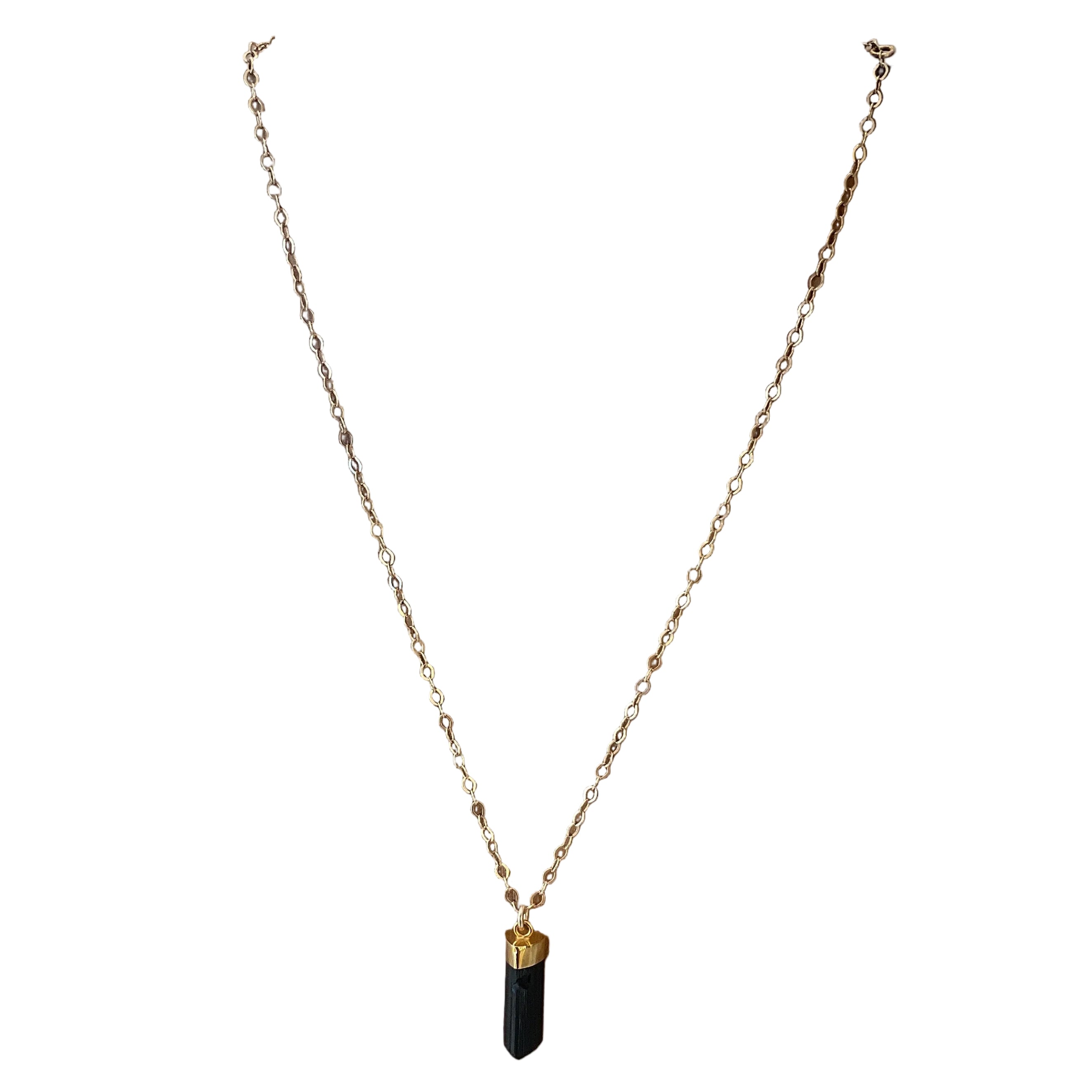 COLLAR TURMALINA NEGRA