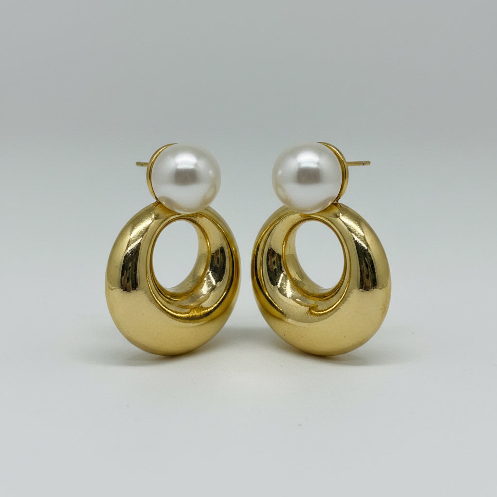 Arete Chapa 18k