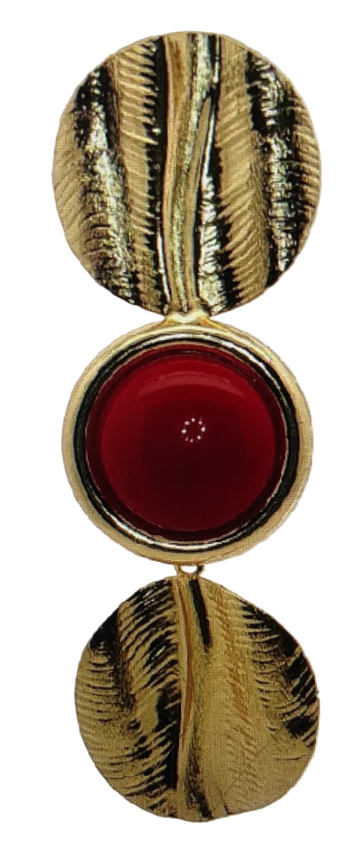 Arete GF Semáforo Resina Roja