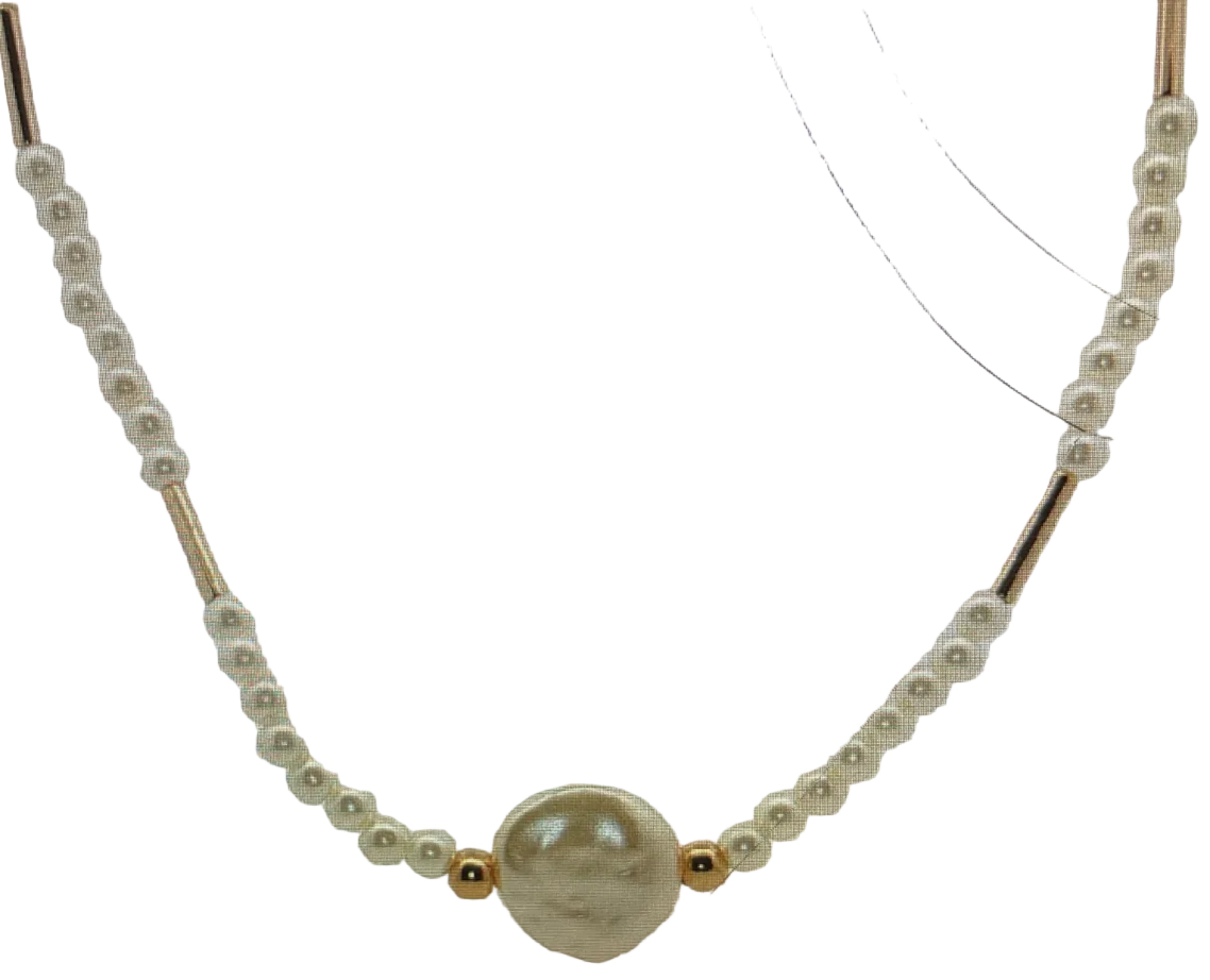 Collar GF Perlas Resina