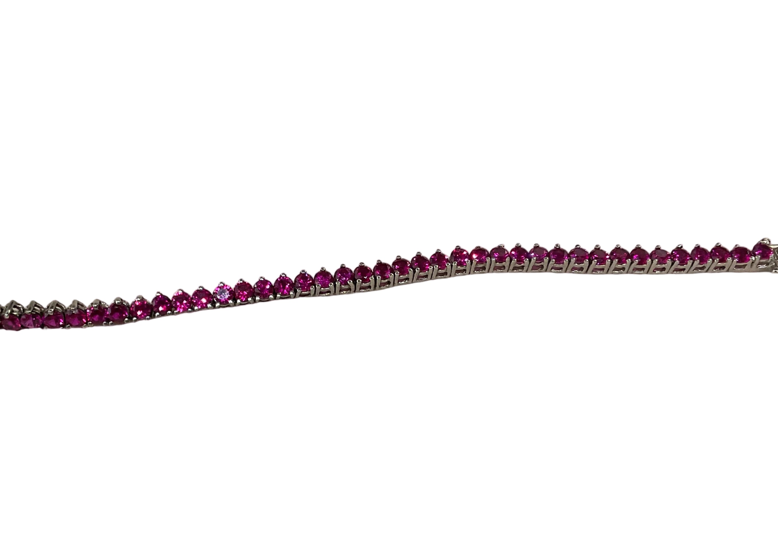 PINK TENNIS BRACELET