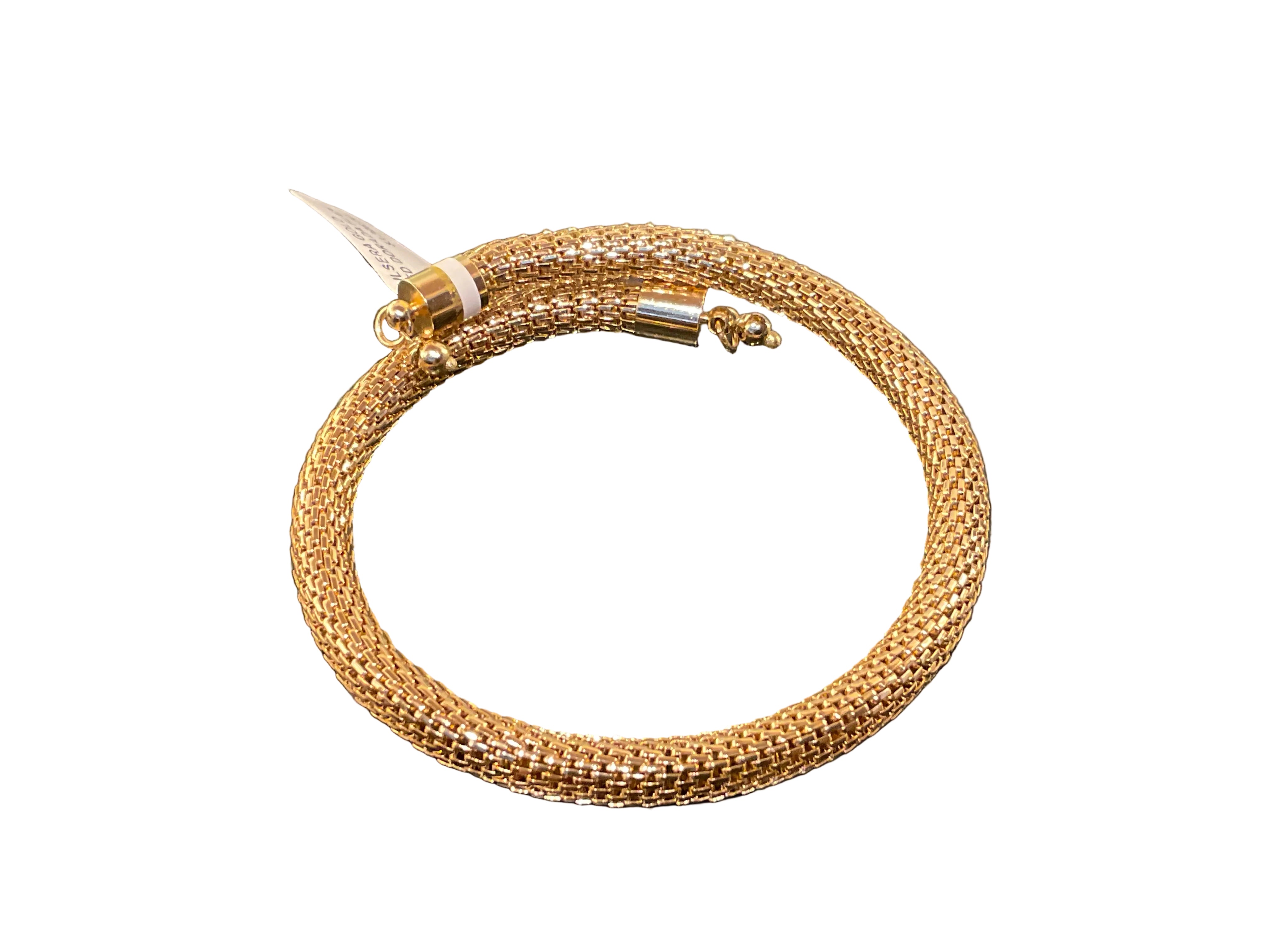 Pulsera Gold Filled Dorada Flex