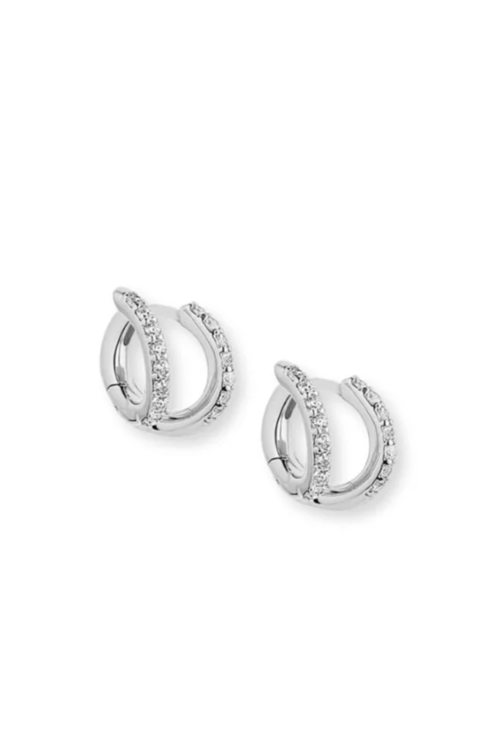 Aretes Double Huggie