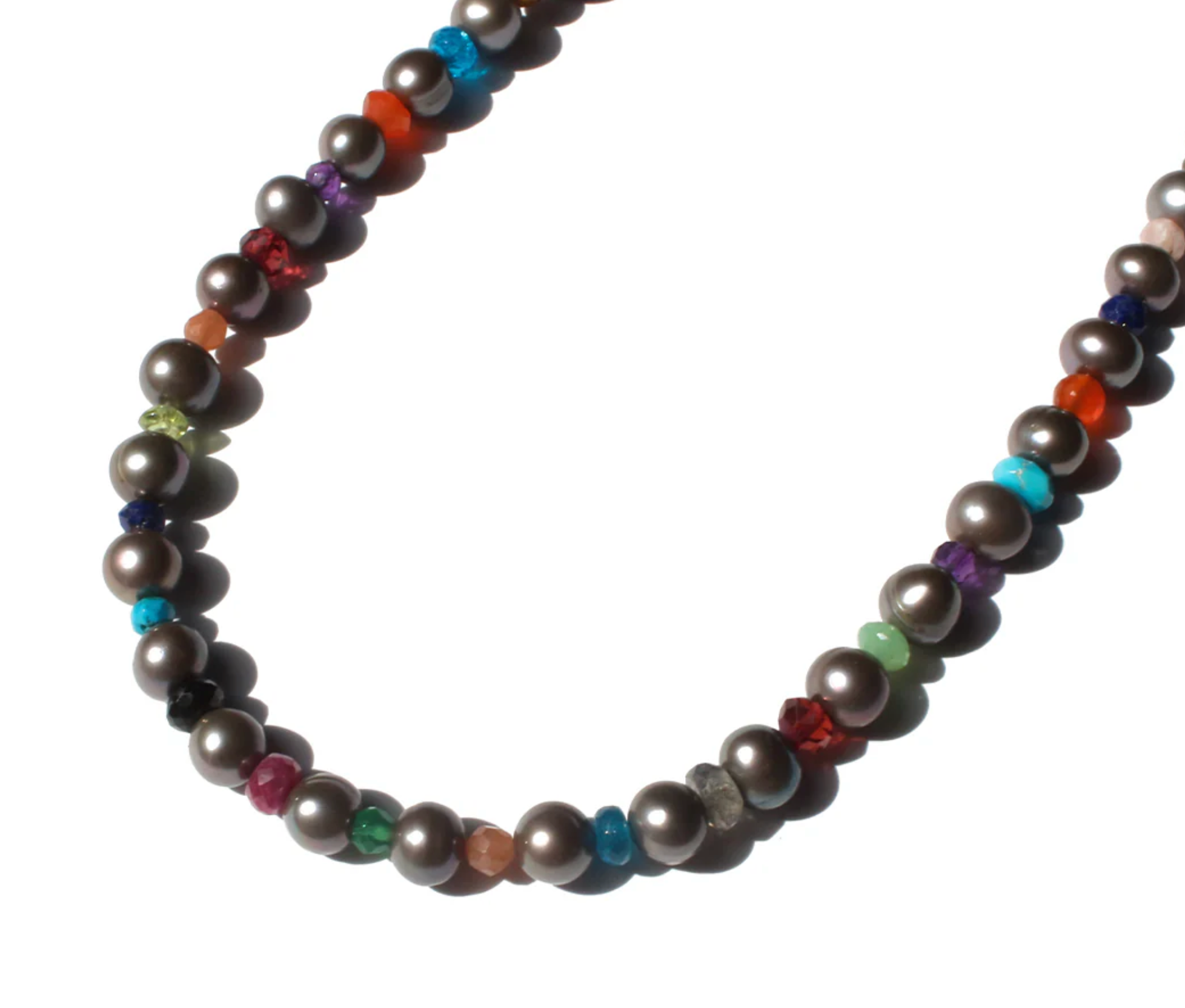Collar Perlas y Colores