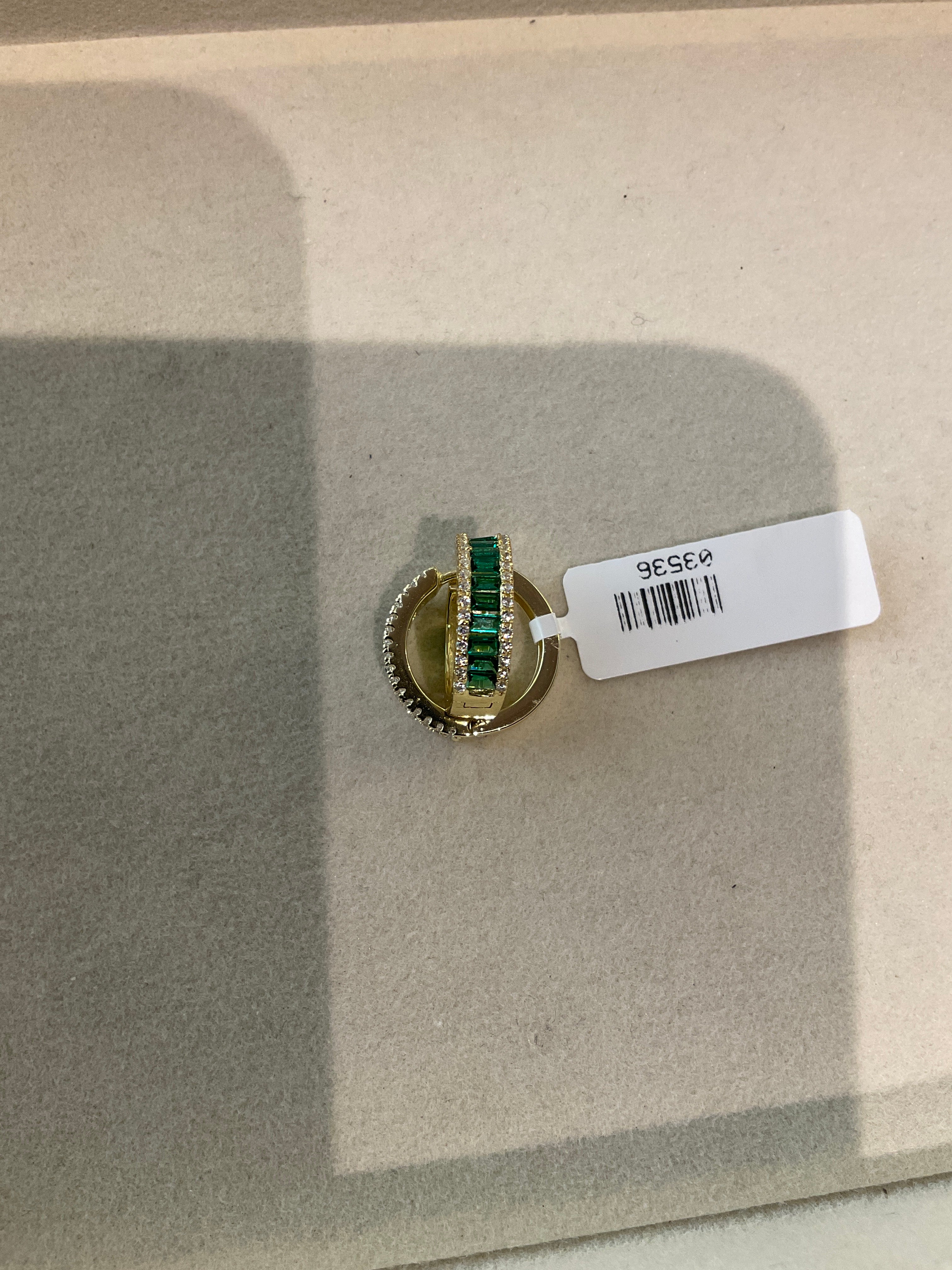 ARETE HUGGIE P925 VERDE