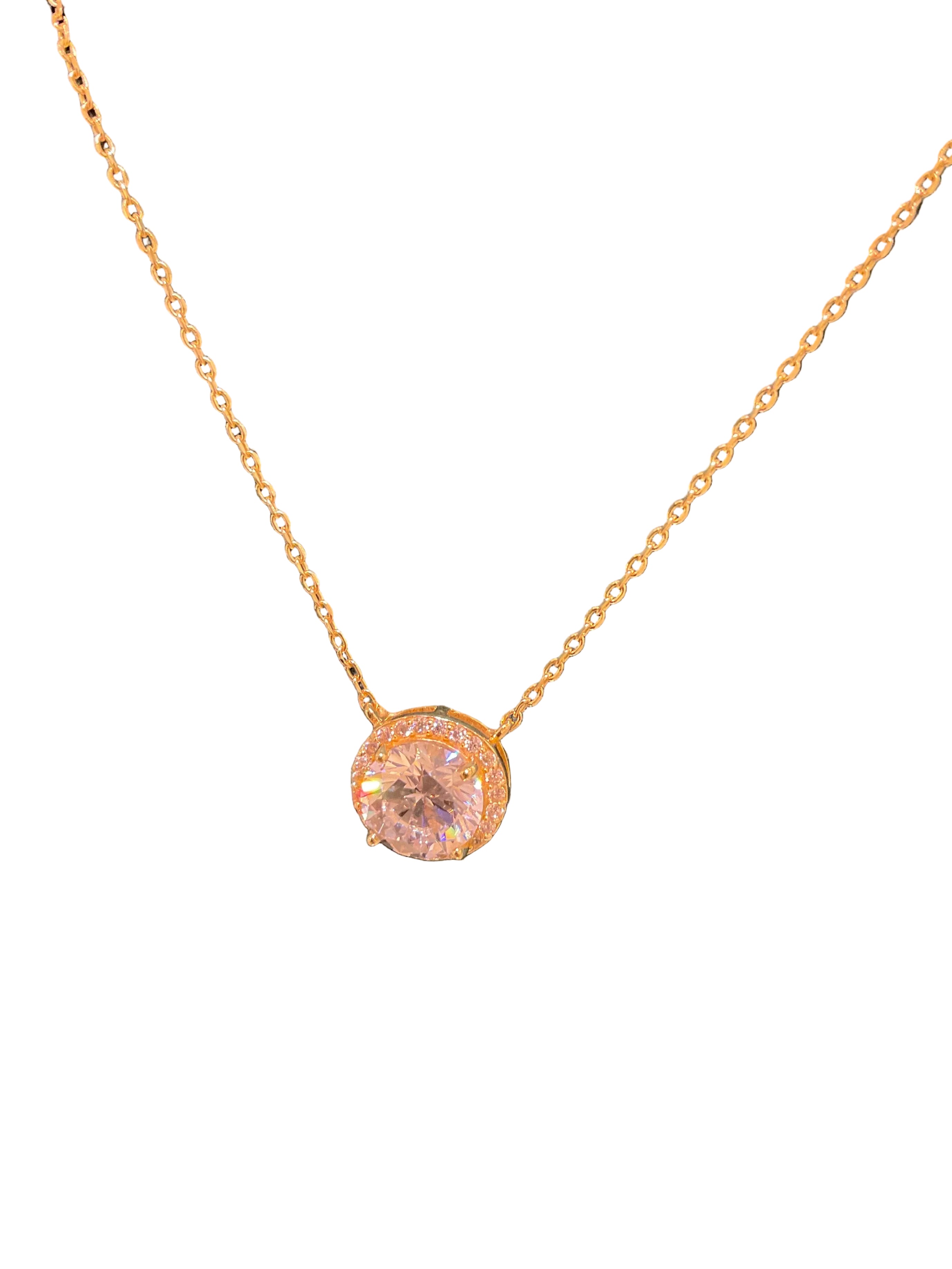 Collar Zirconia con Pave