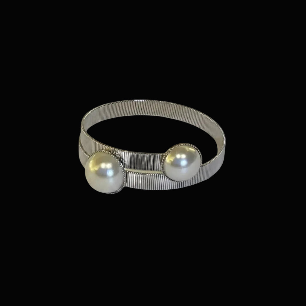 Bangle Rodio Plata