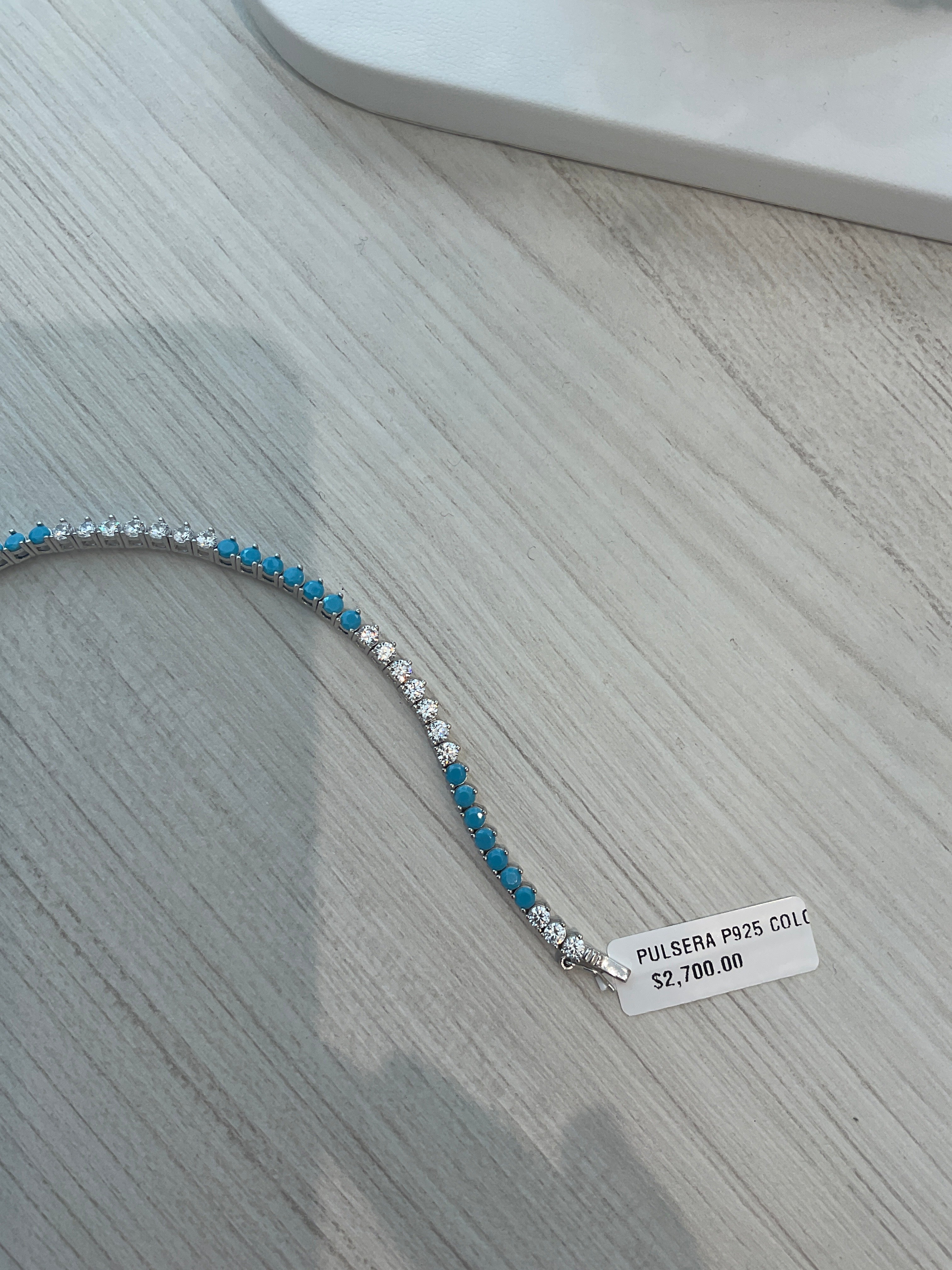 PULSERA P925 COLORES 3559
