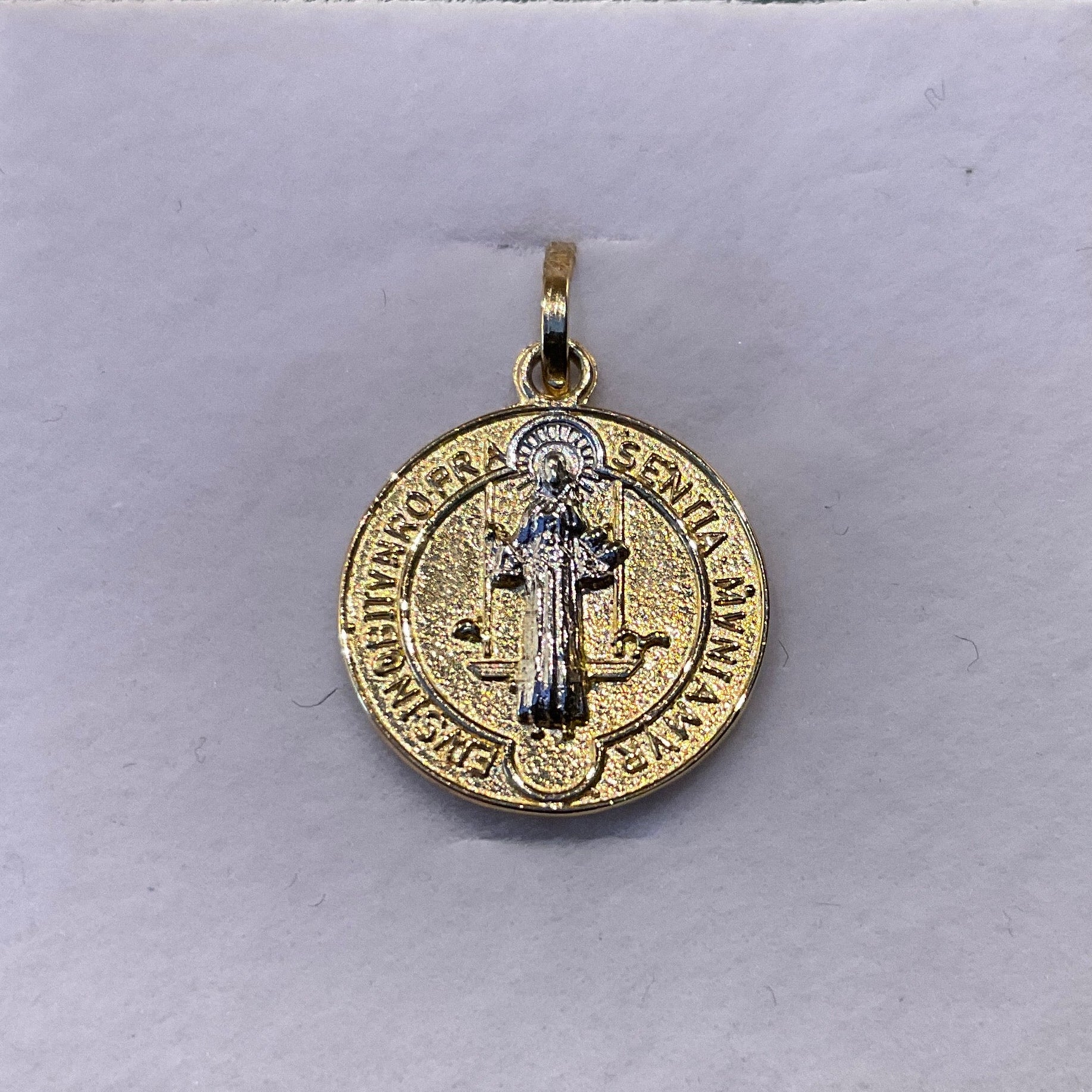 Dije Medalla San Benito 10k