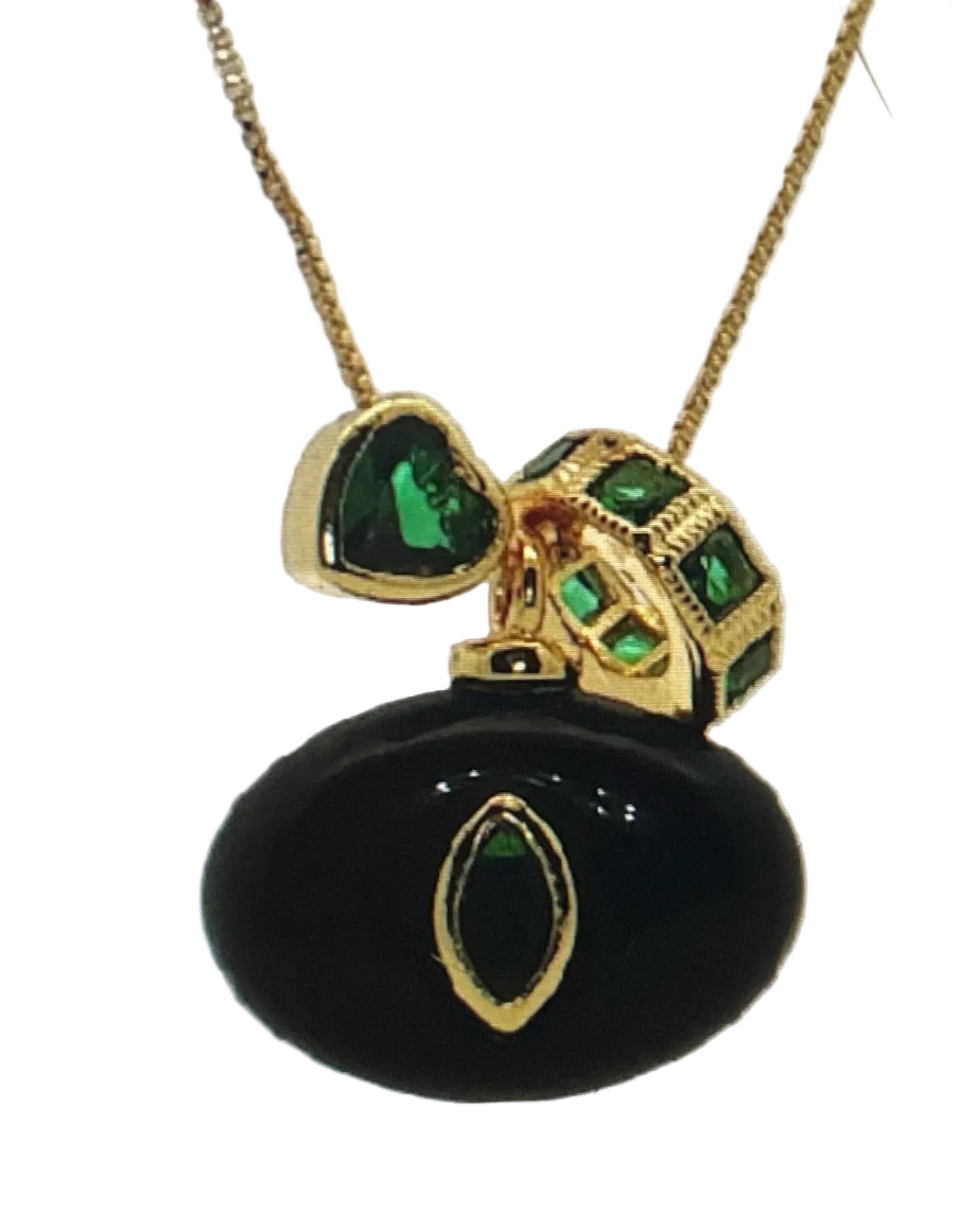 Gargantilla GF Charms Verde