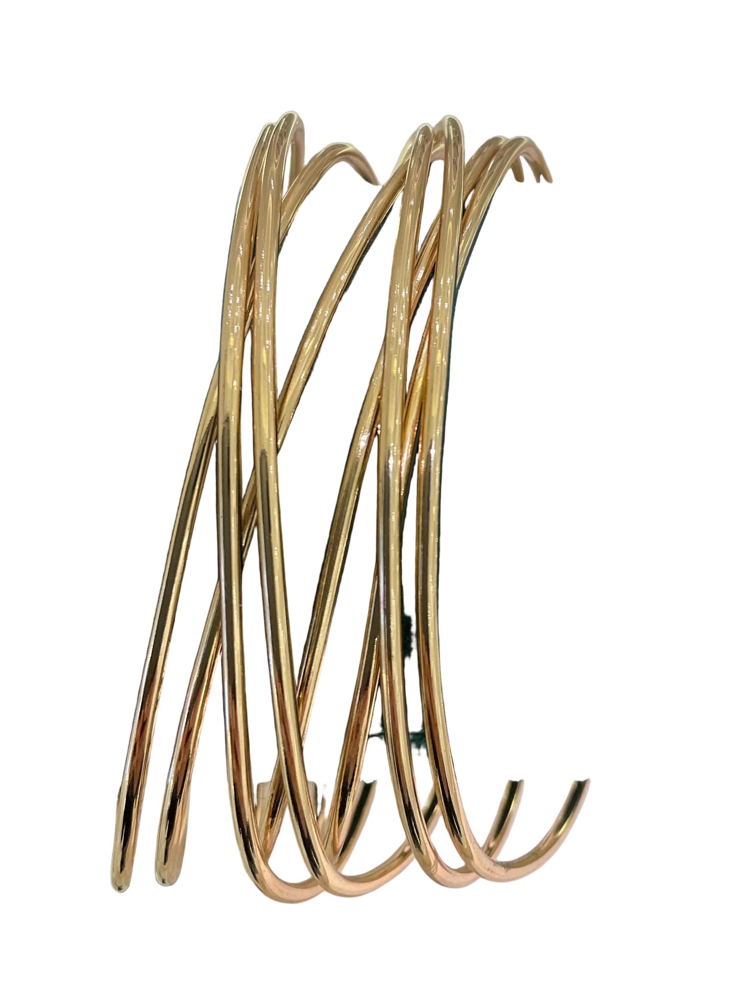 Pulsera Flex Ondas Gold Filled