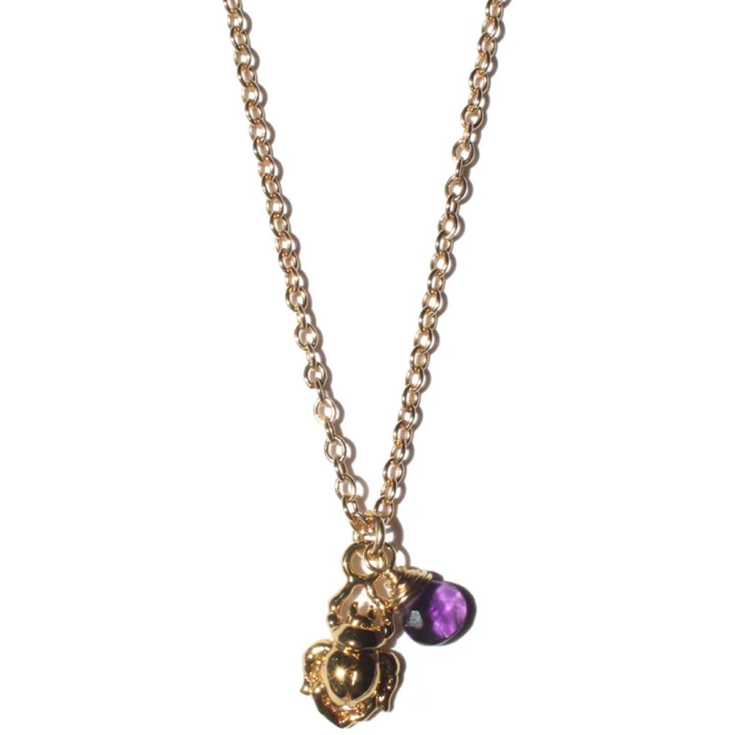 COLLAR CON ESCARABAJO
