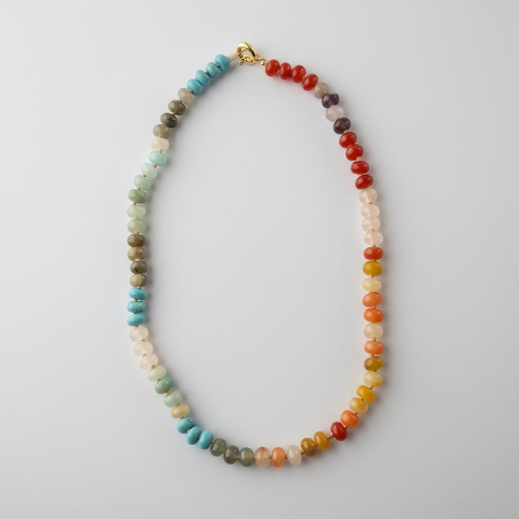 Collar Cuarzos Multicolor