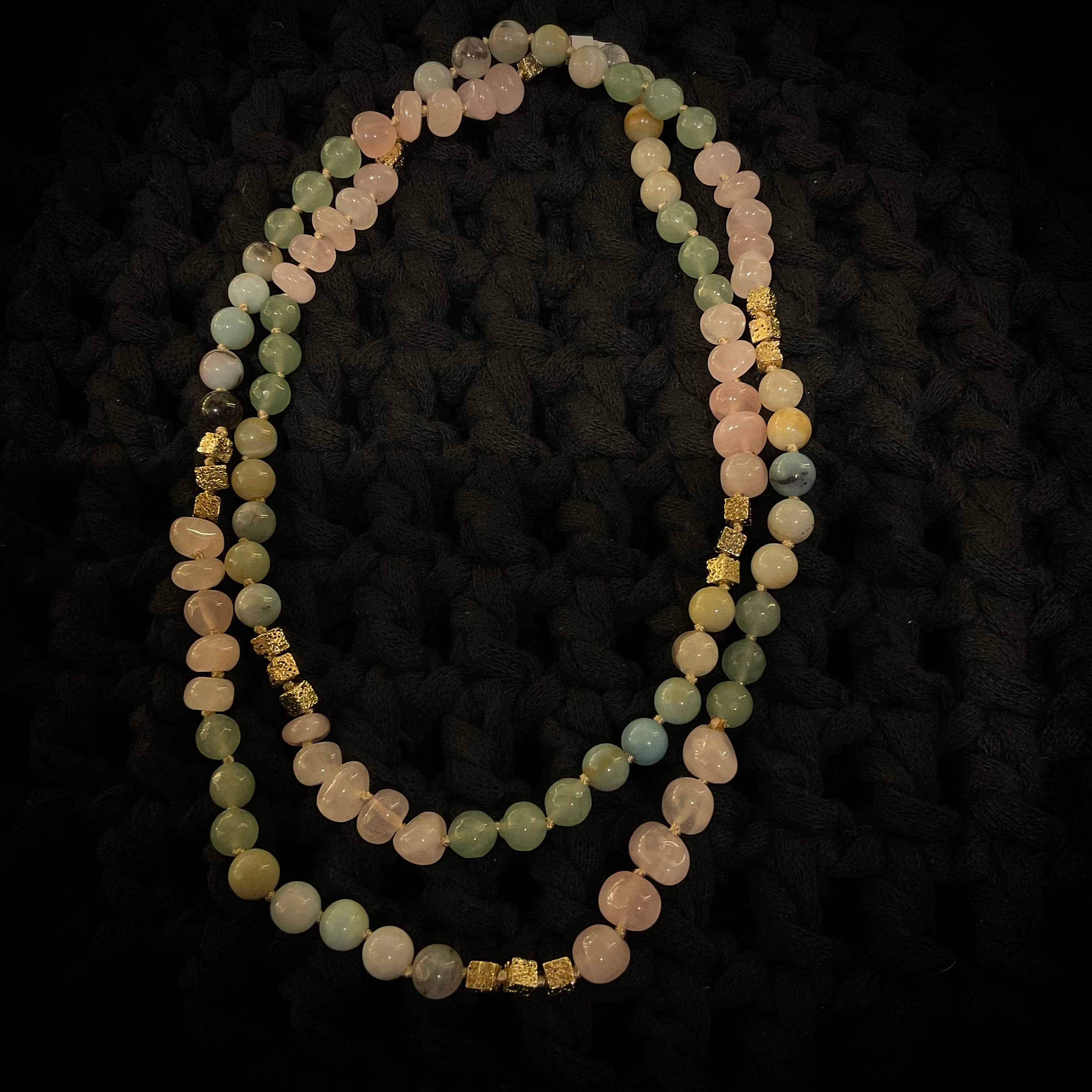 Collar Cuarzos Multicolor