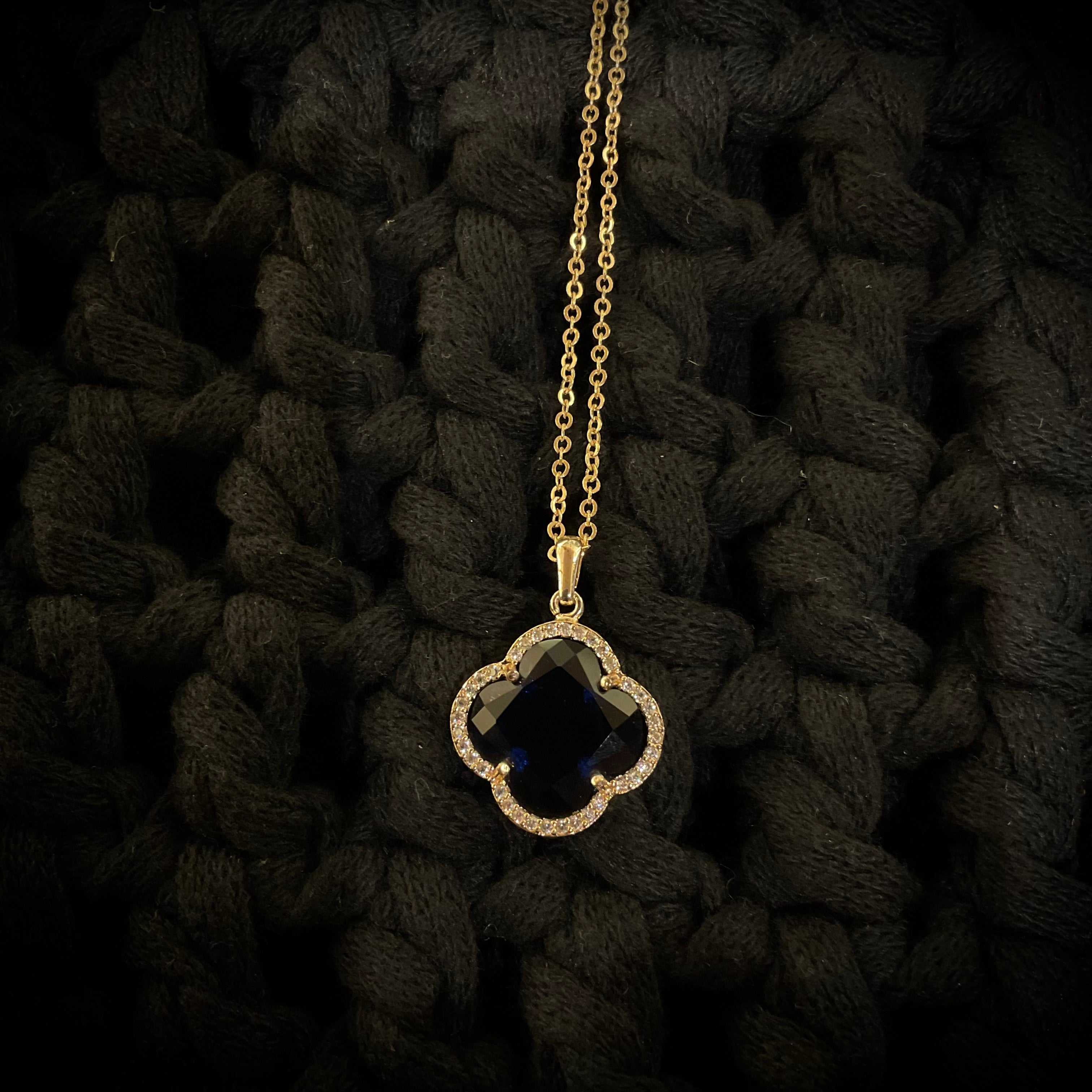 Dijes Chapa Oro Azul 2