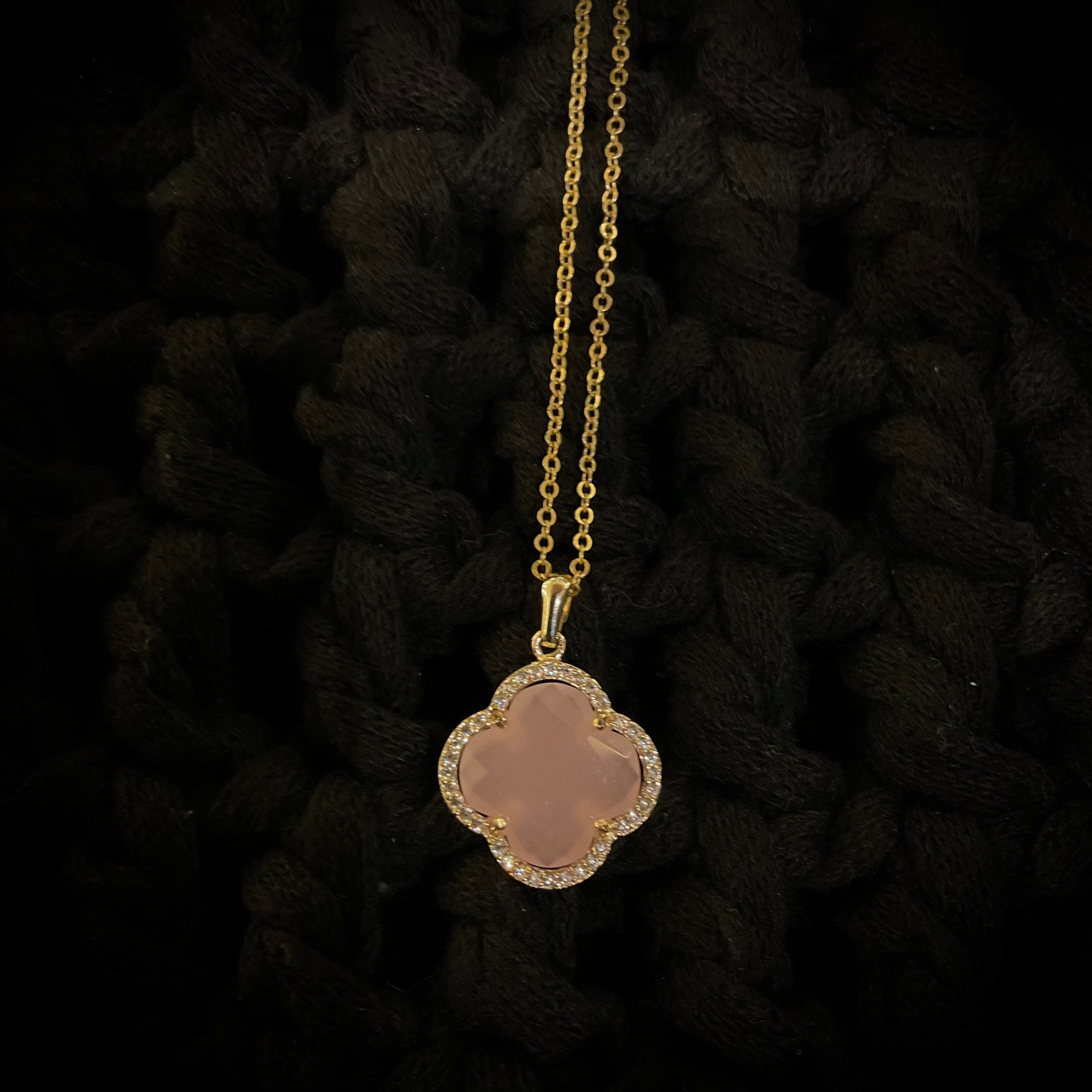 Dijes Chapa Oro Rosa 1