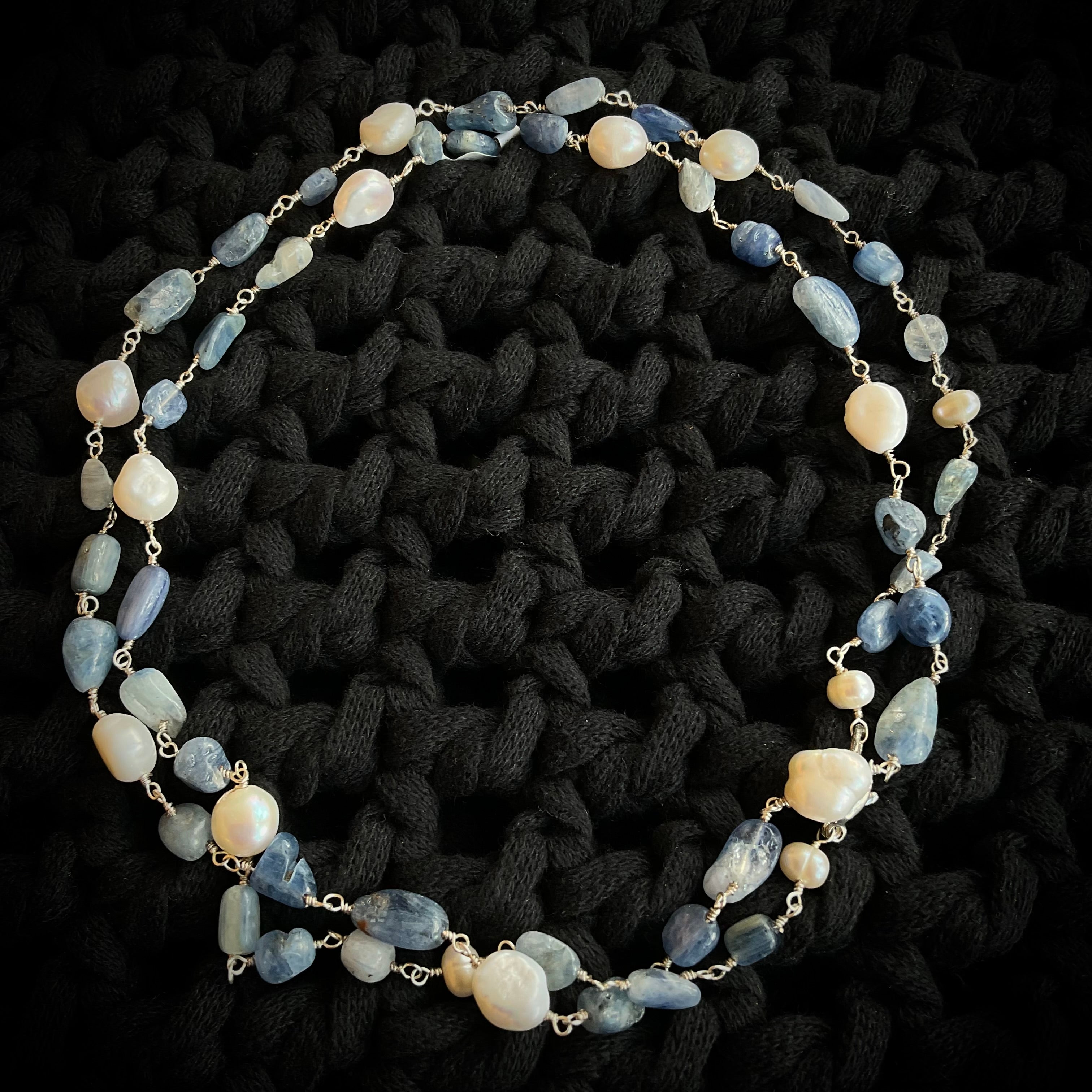 Collar Perlas y Cuarzos