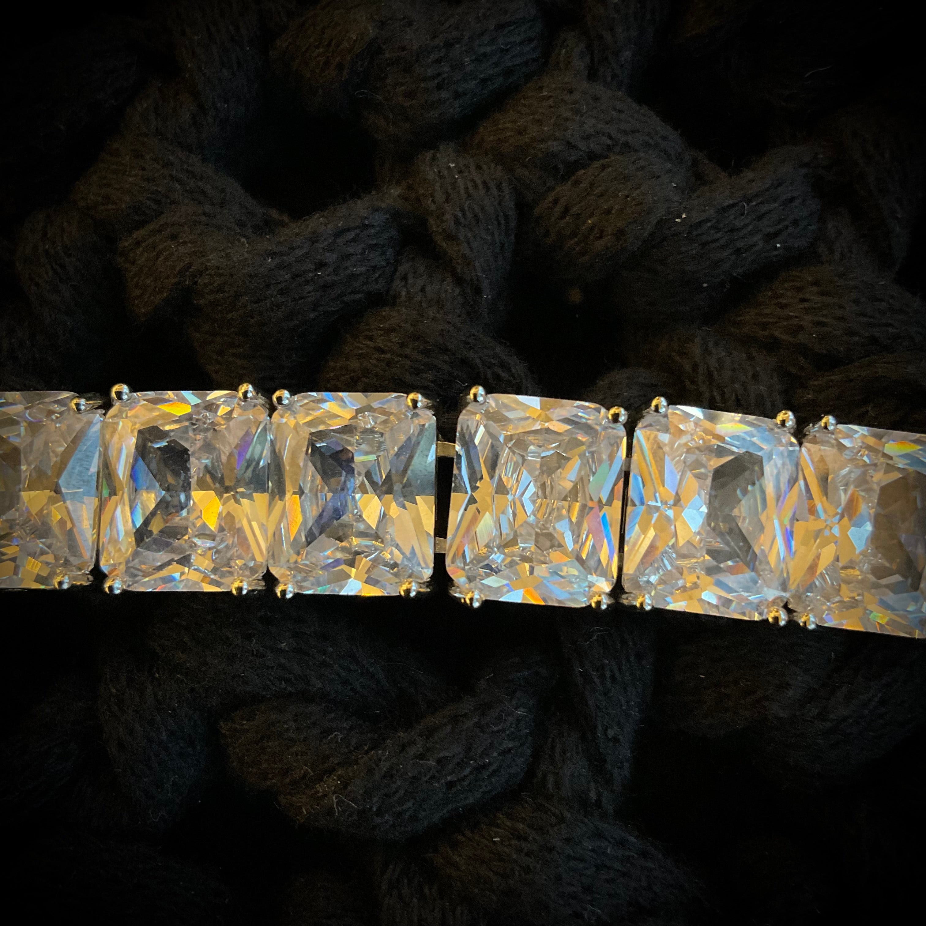 Pulsera Rodio Cristalino 5