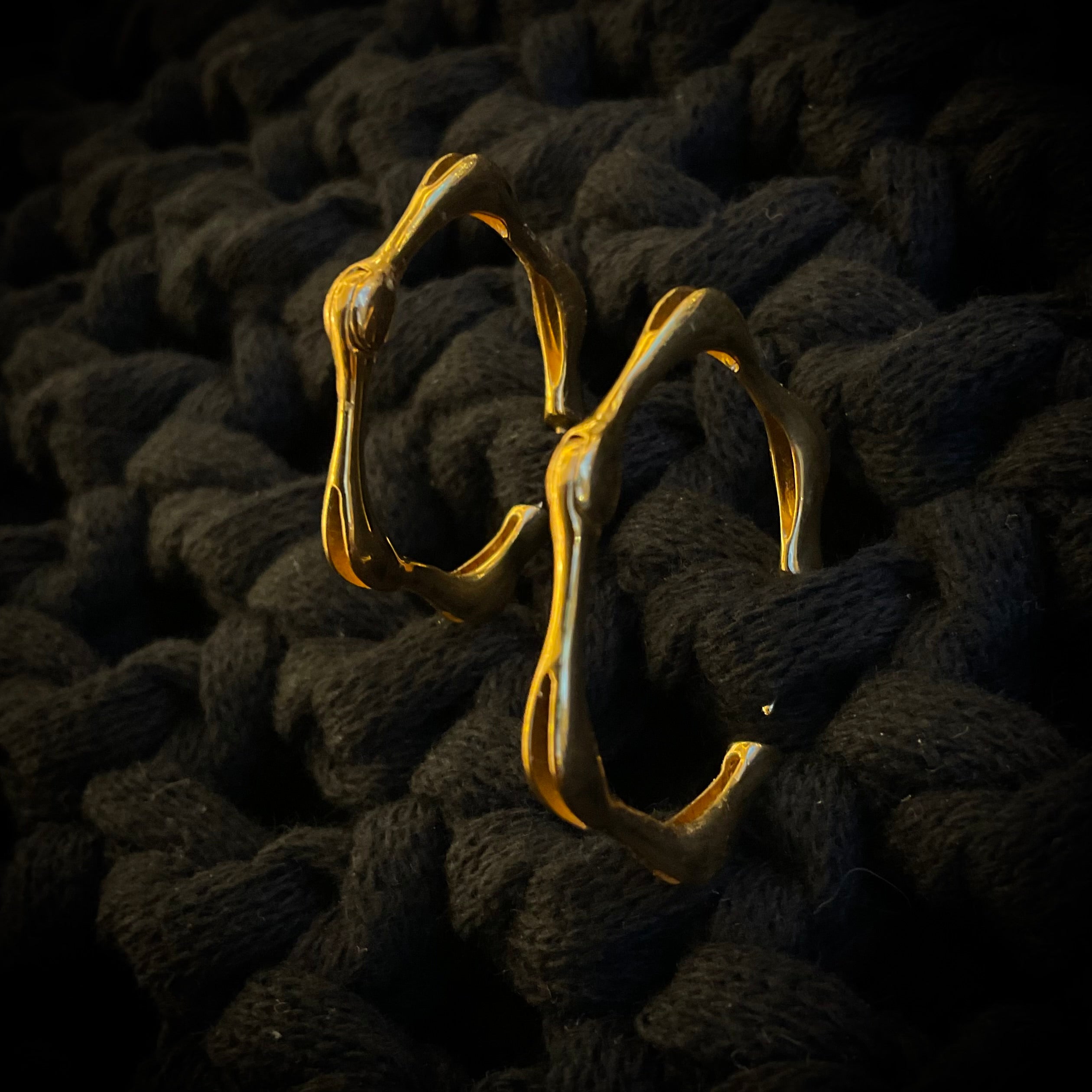 Aretes Oro Laminado Dorado 2