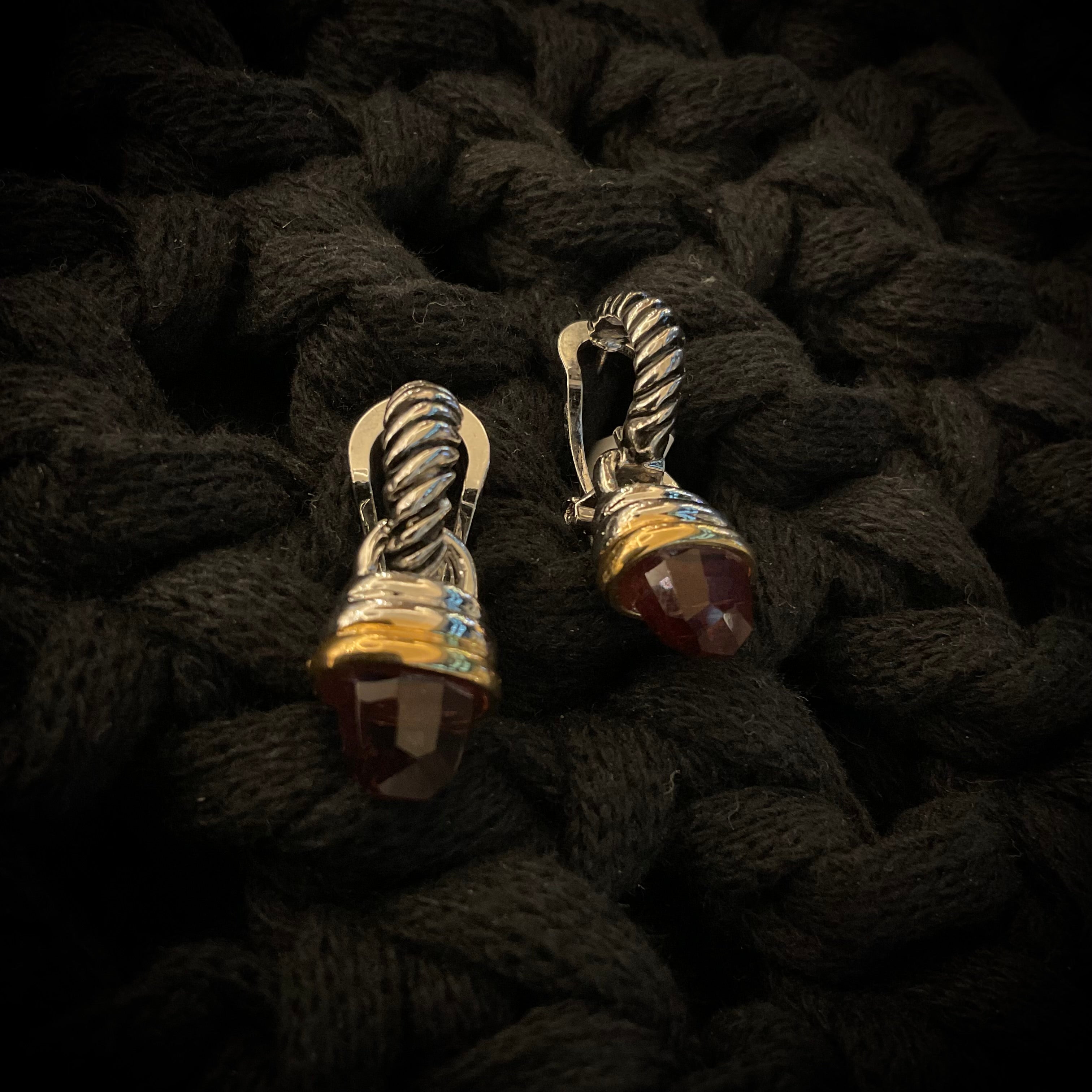 Aretes Rodio Morado 1