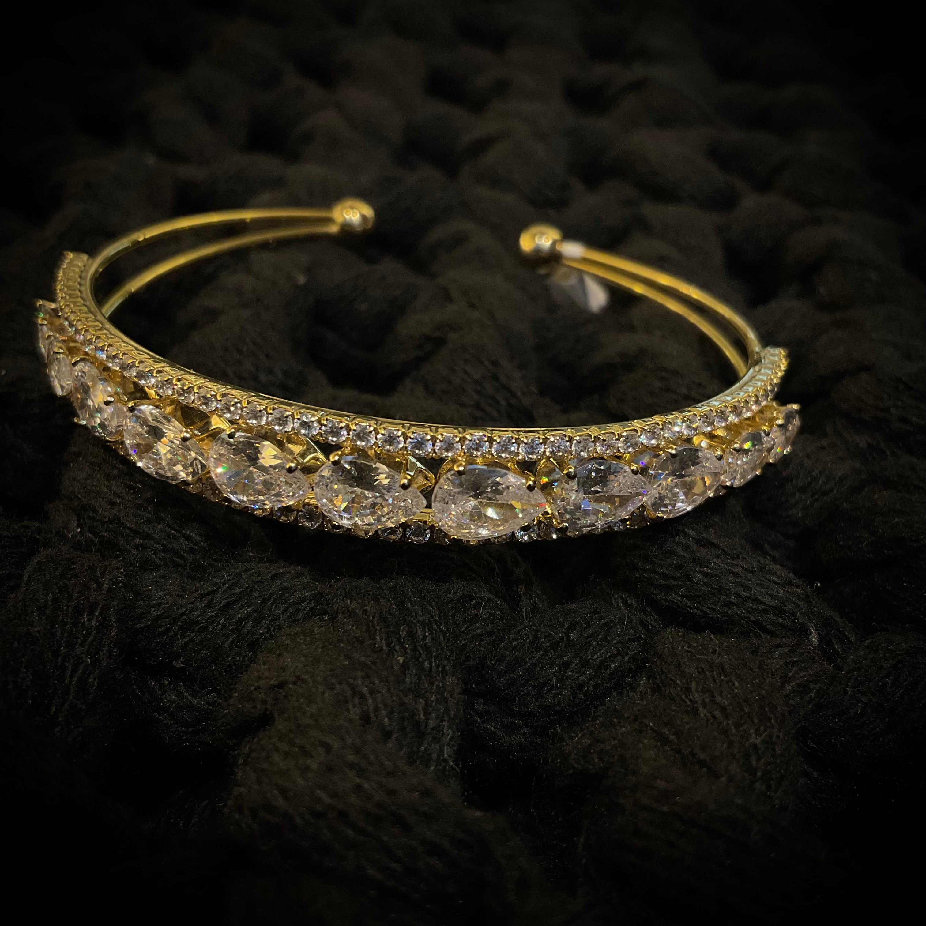 Bangle Chapa Oro Dorado
