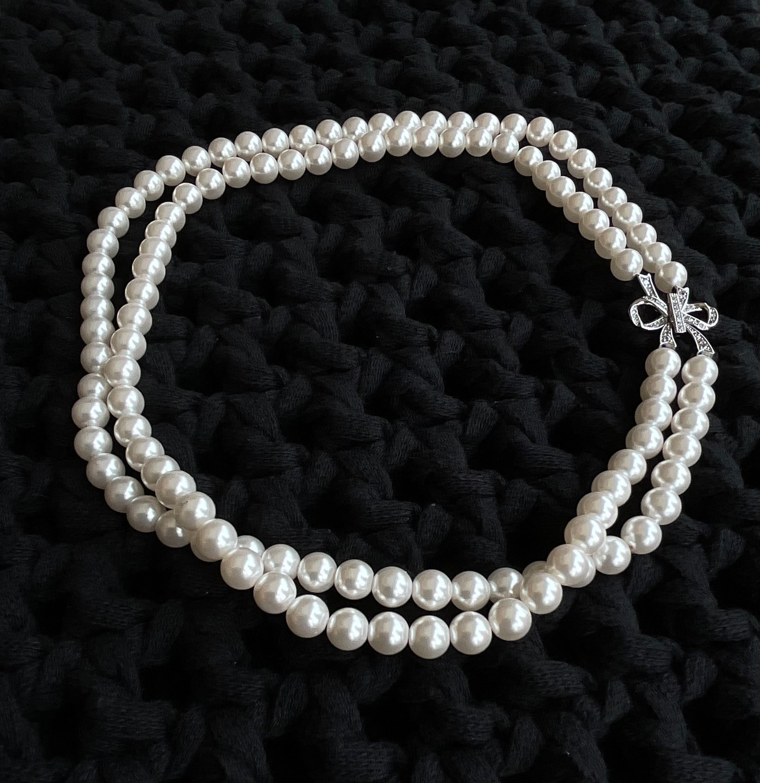 Collar de Perlas Doble
