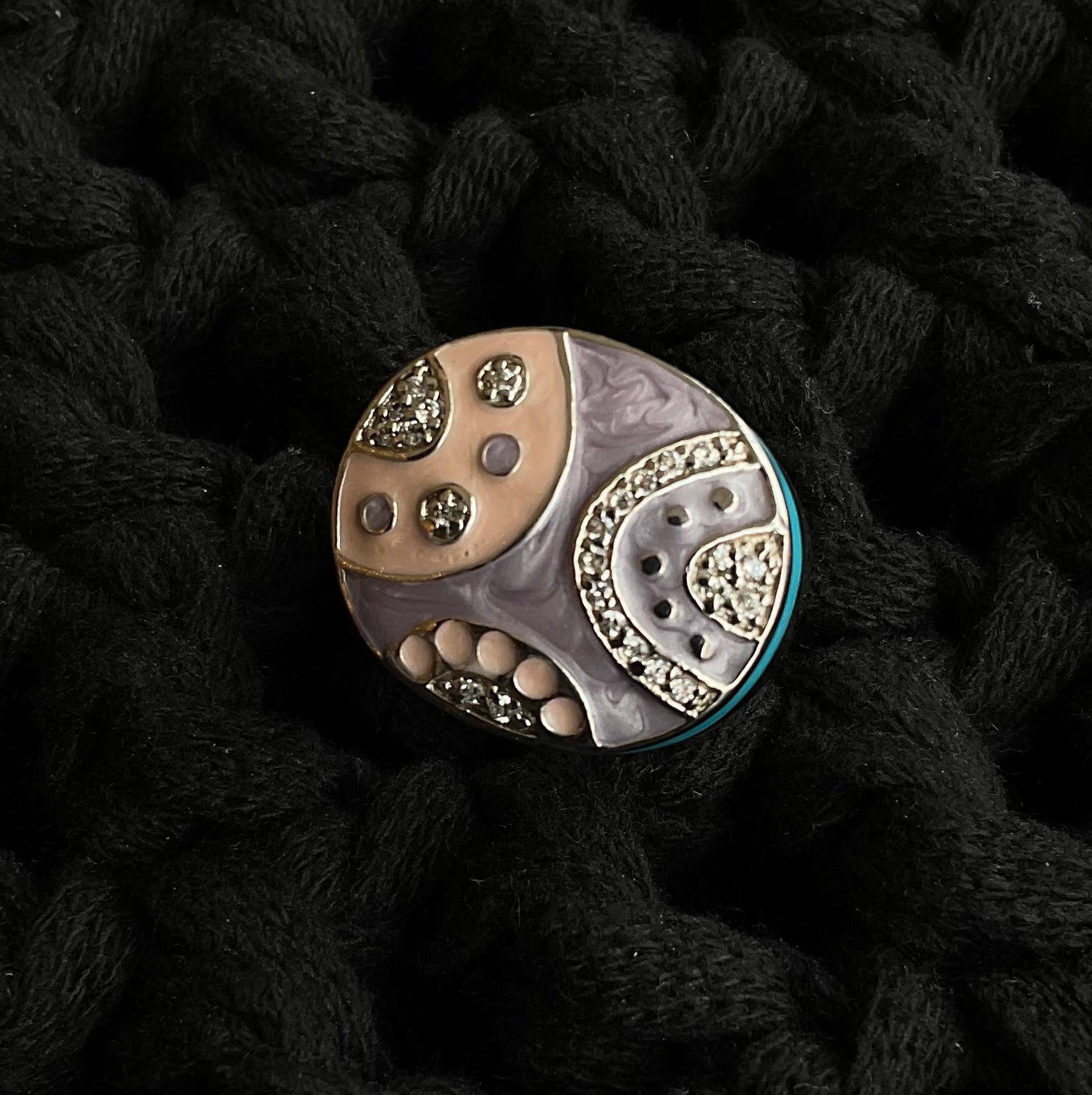 Anillo Rodio Multicolor 2