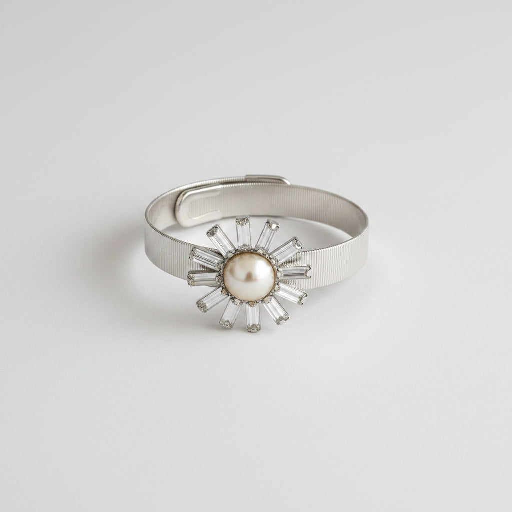 Bangle Rodio Plata
