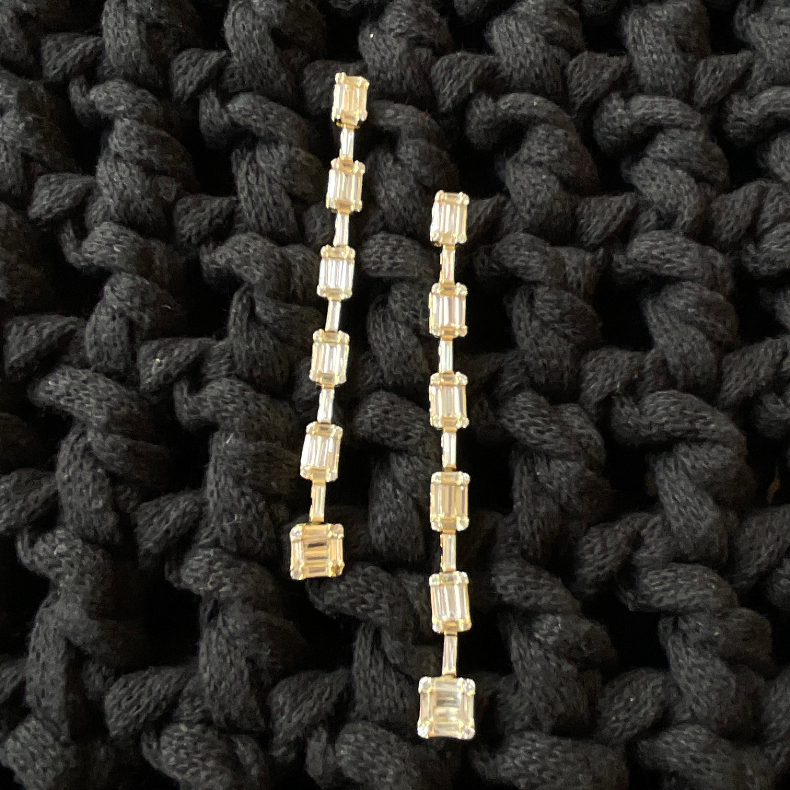 Aretes Plata Dorado