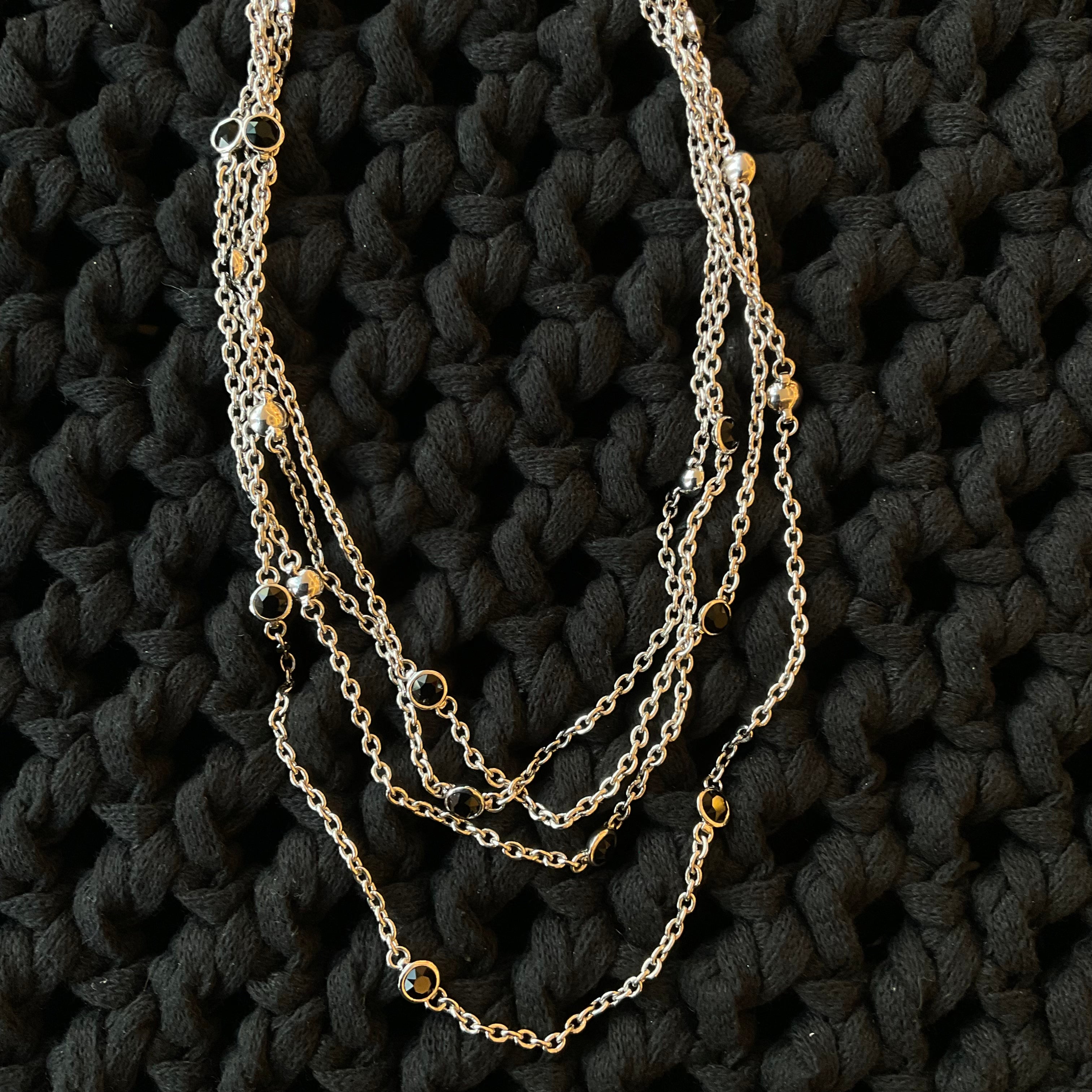Collar Rodio Negro