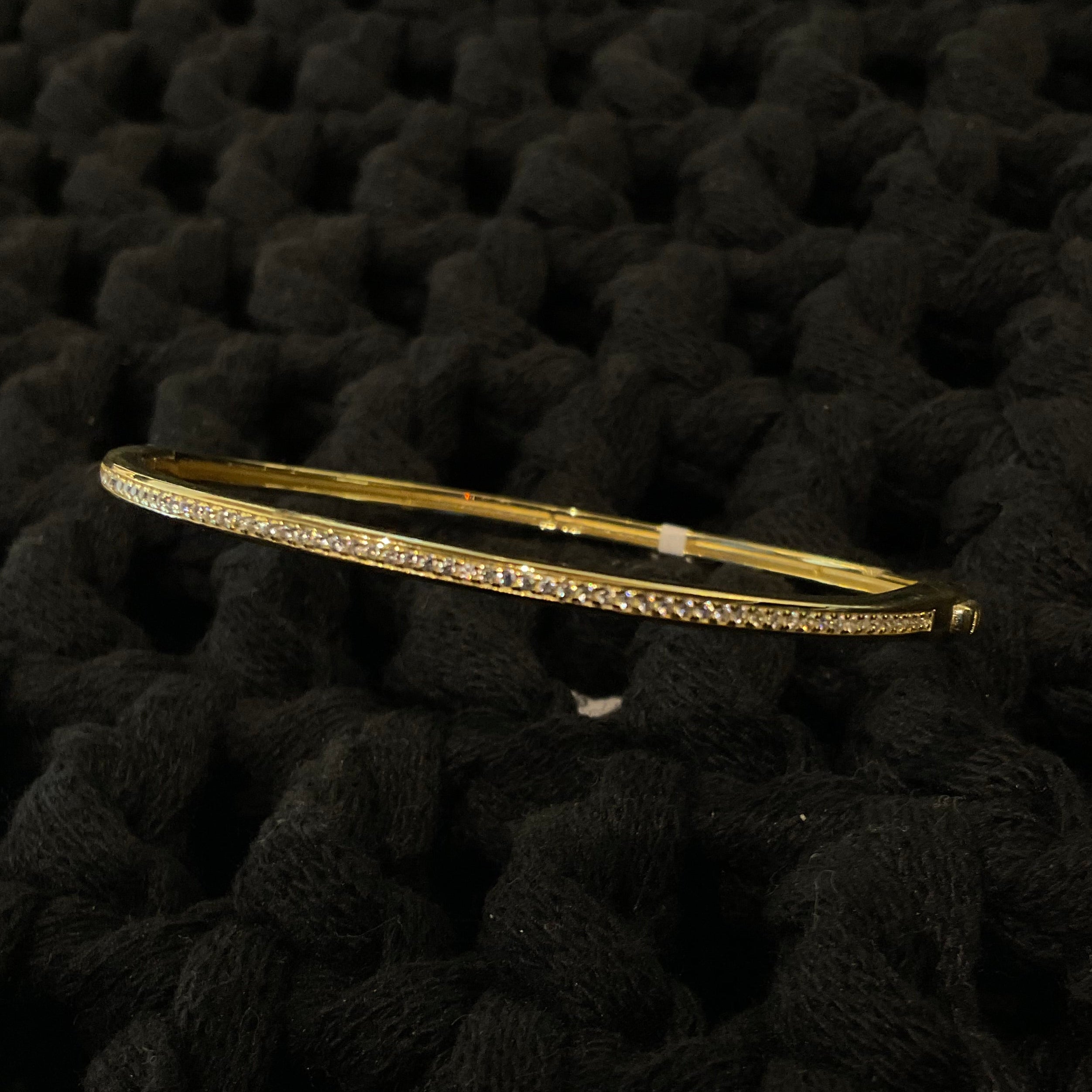 Brazalete de Plata Dorada